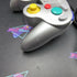 Refurbished - Platinum Official Nintendo Gamecube OEM Controller - Very Good - Refurbished