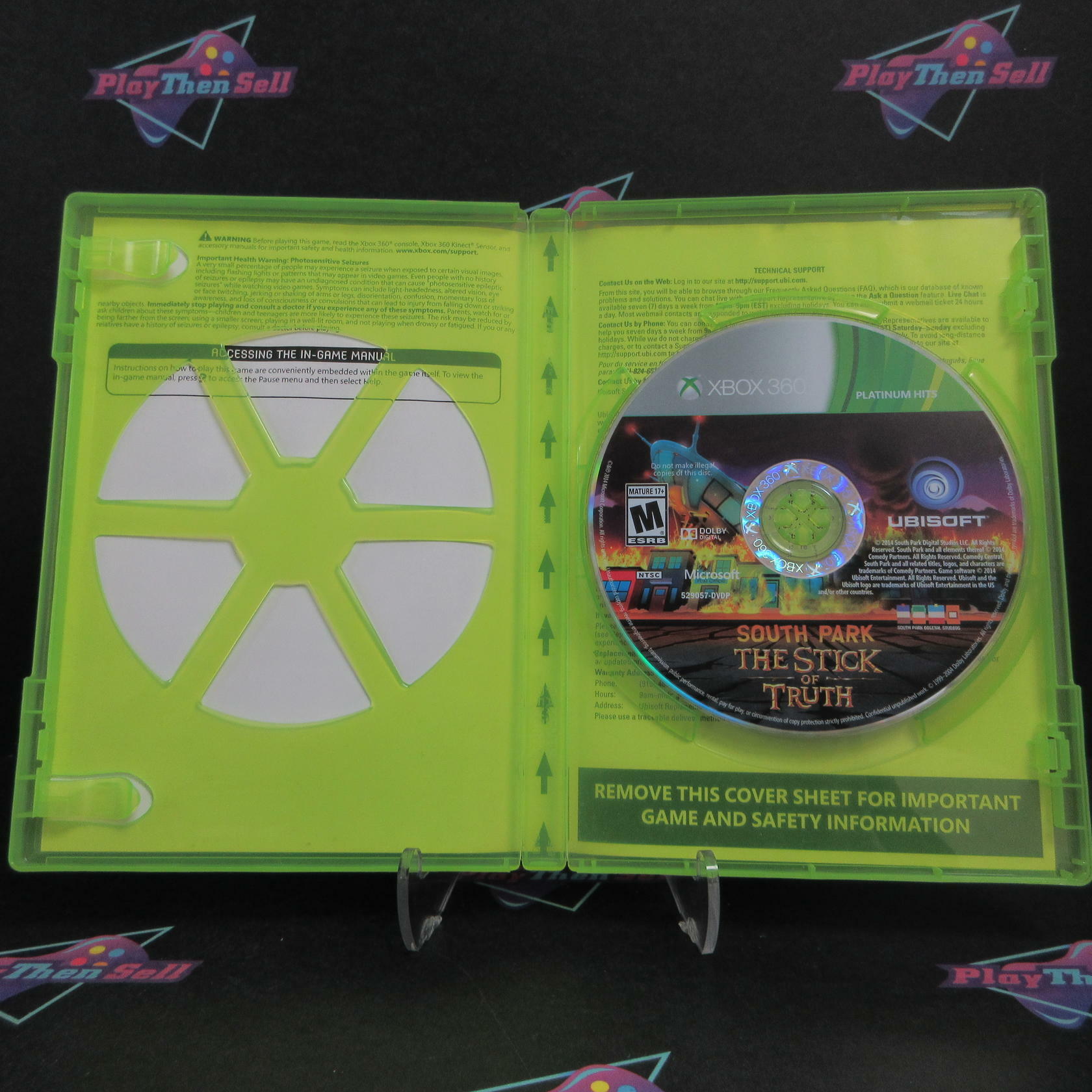 South Park The Stick of Truth Xbox 360 PH AD Complete CIB - Very Good