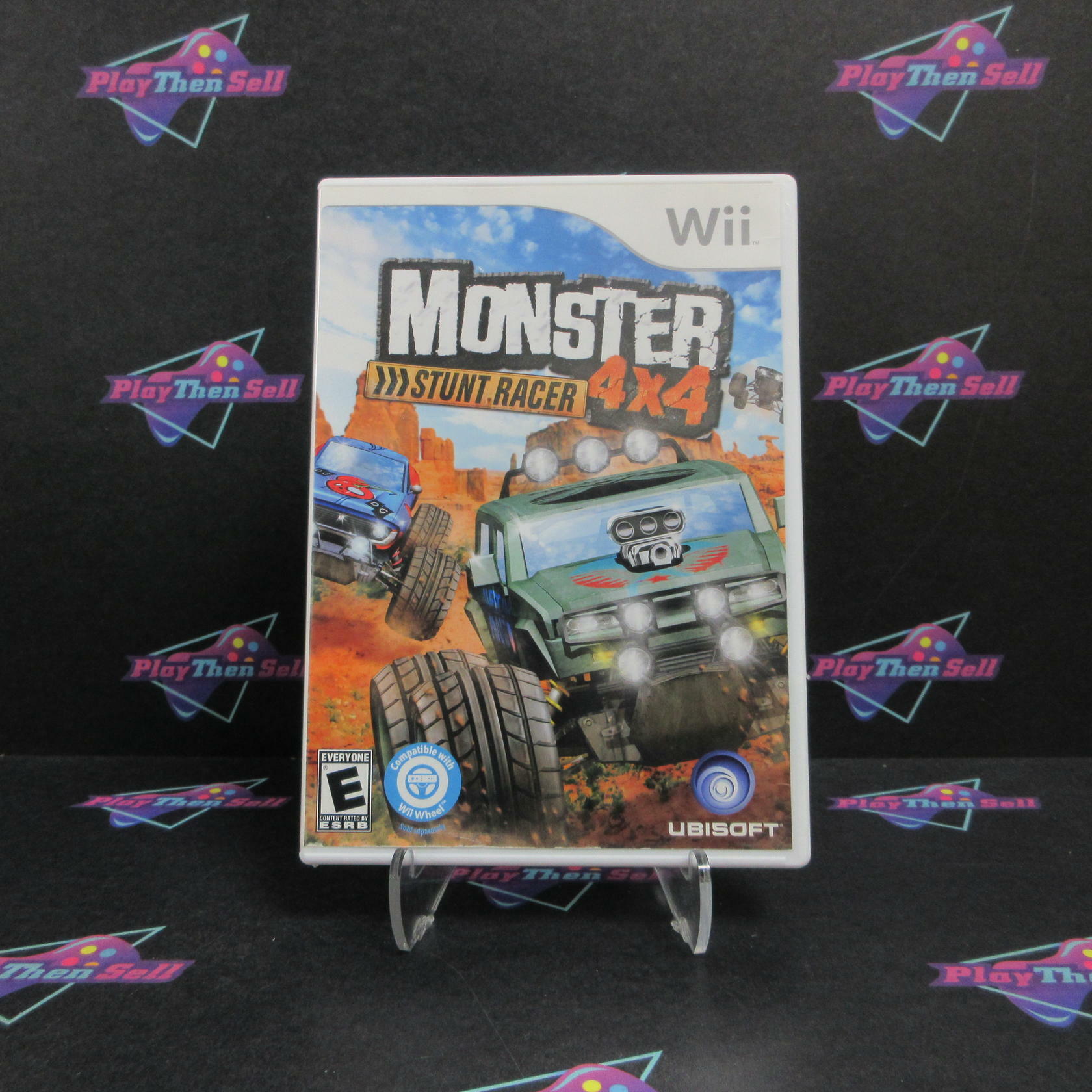 Monster 4x4 Stunt Racer Nintendo Wii DD/NM - Very Good