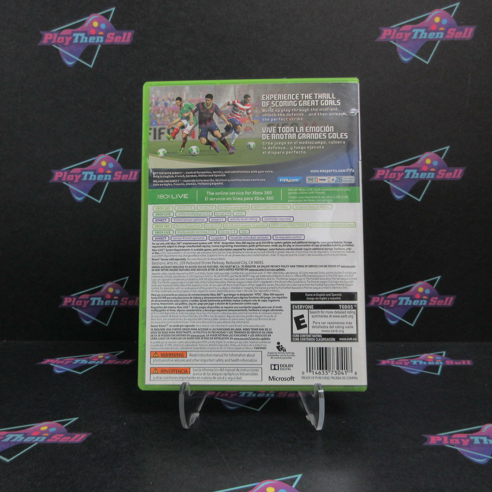 FIFA 14 Xbox 360 AD Complete CIB - Very Good