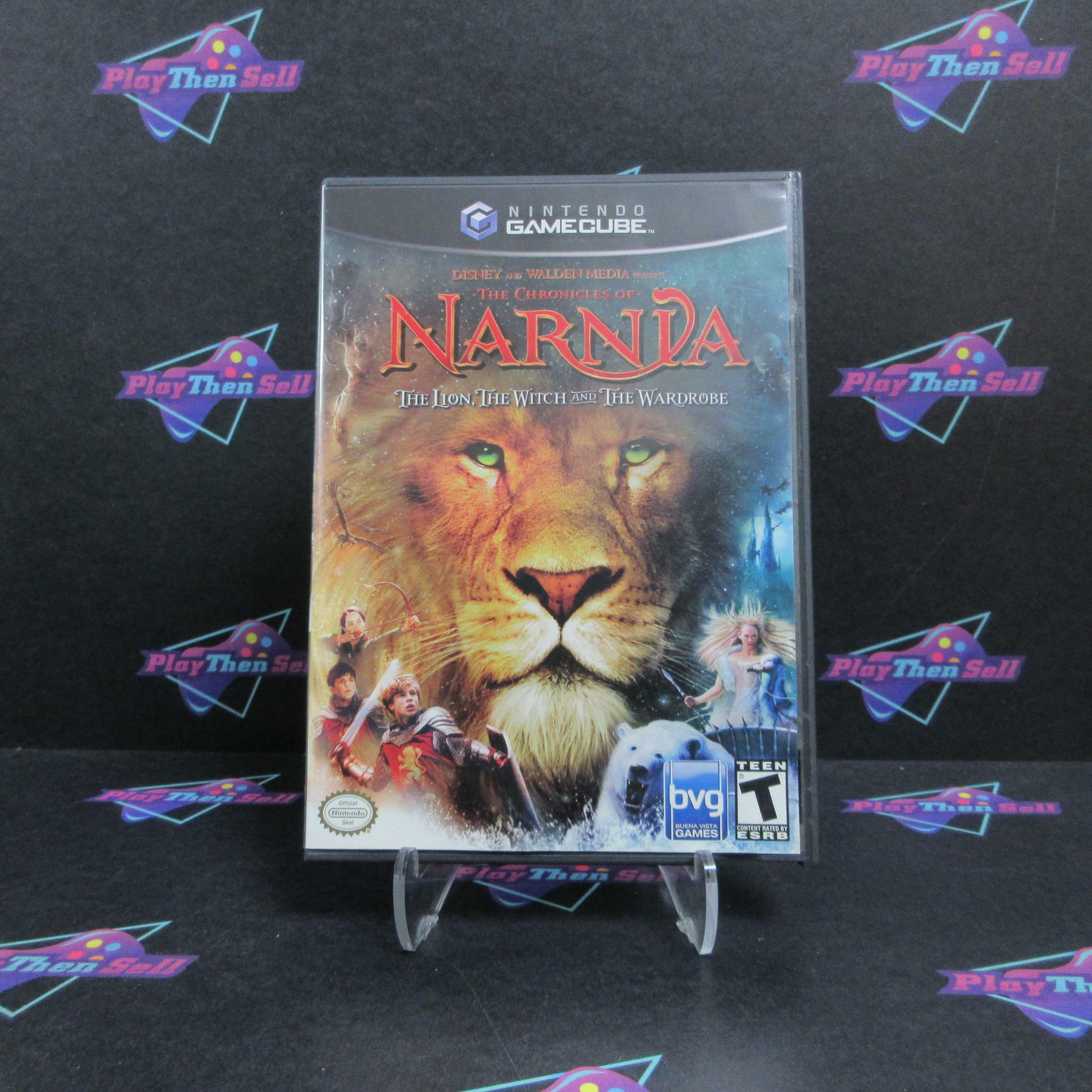 Chronicles of Narnia Lion, Witch, and Wardrobe Nintendo Gamecube MD + Reg CIB - Very Good