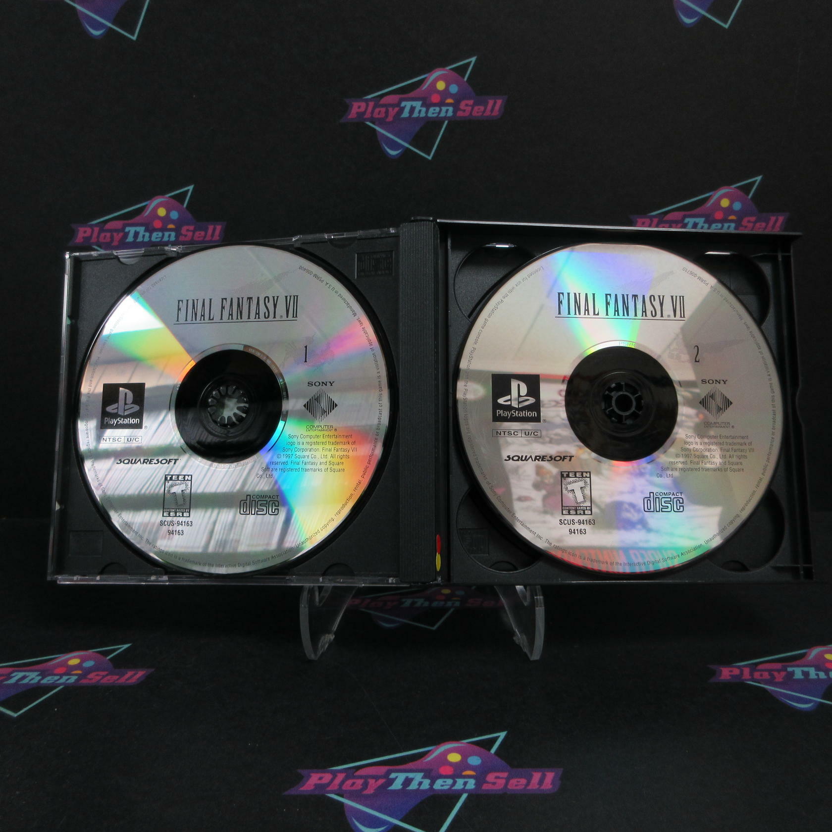 Final Fantasy VII GH PS1 PlayStation 1 AD Complete CIB - Very Good