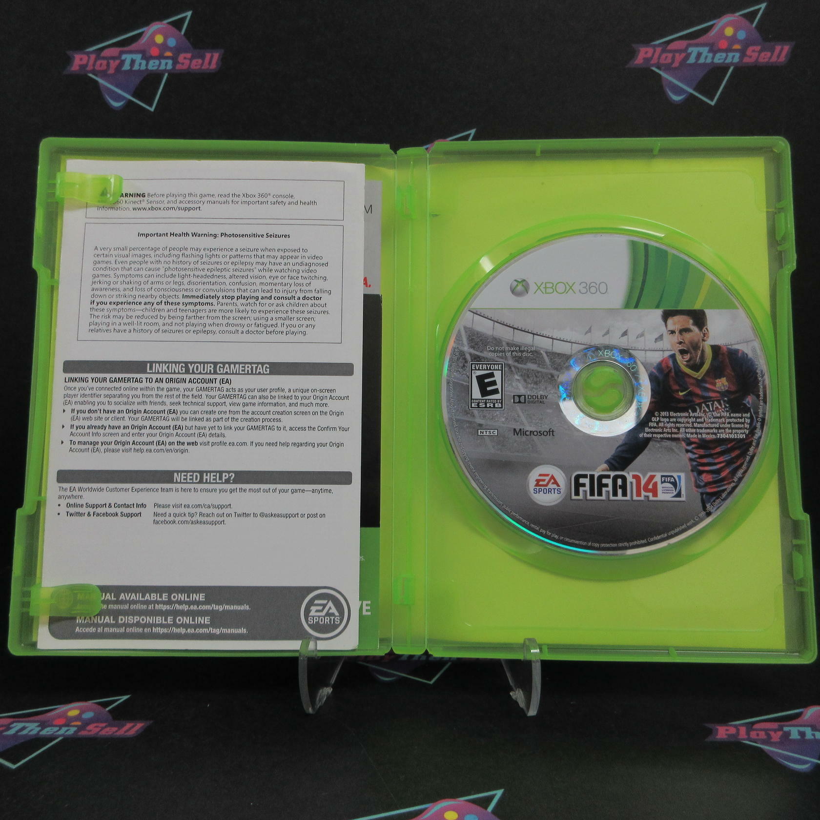 FIFA 14 Xbox 360 AD Complete CIB - Very Good
