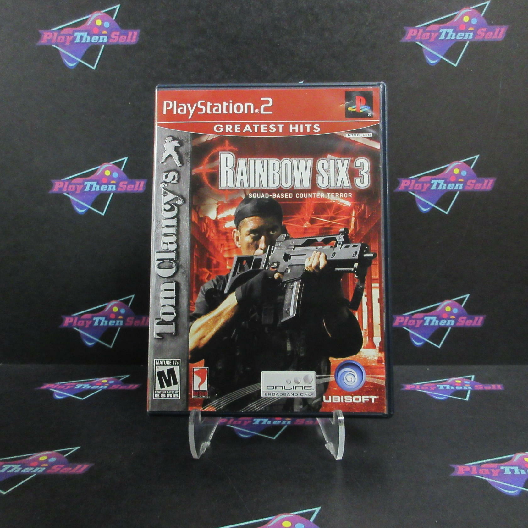 Tom Clancy's Rainbow Six 3 GH PS2 PlayStation 2 AD Complete CIB - Very Good