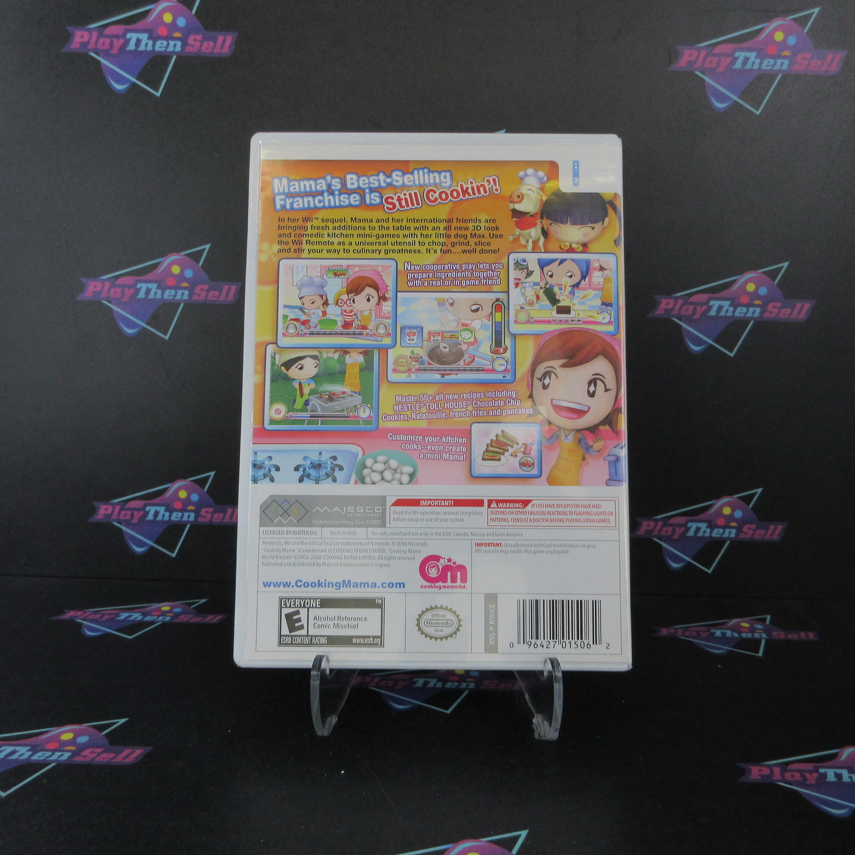 Cooking Mama World Kitchen Nintendo Wii Complete - Refurbished