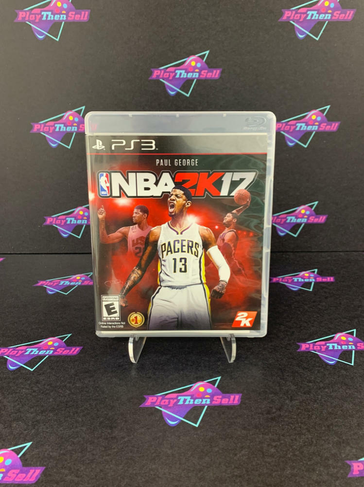 NBA 2K17 Paul George PS3 PlayStation 3 - Like New