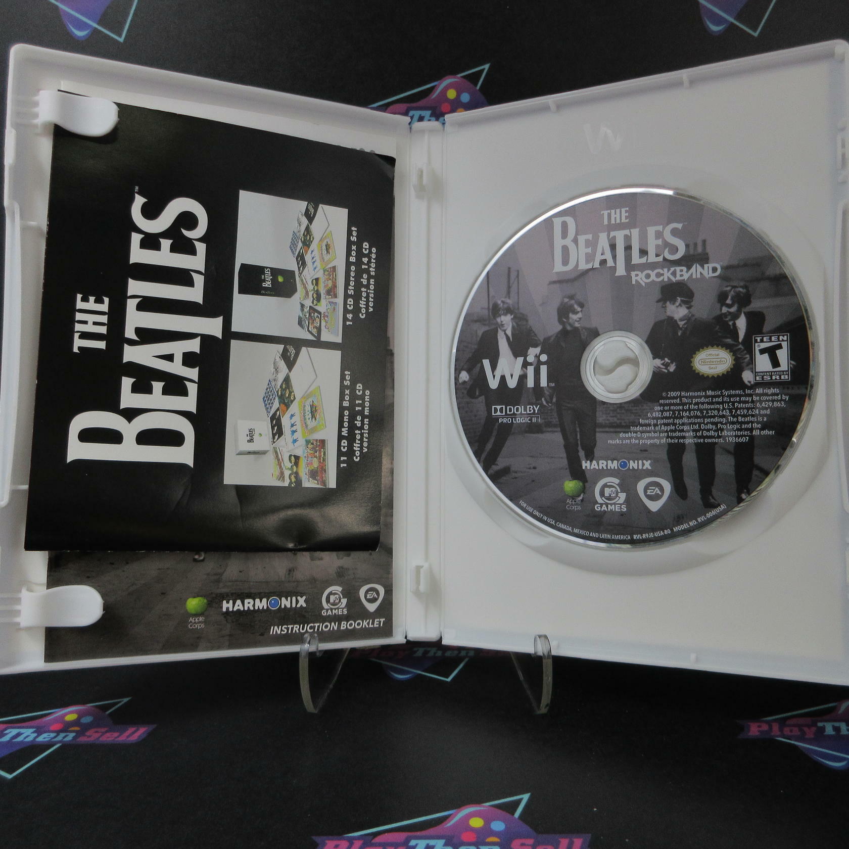 The Beatles RockBand Game Only Nintendo Wii Complete - Excellent