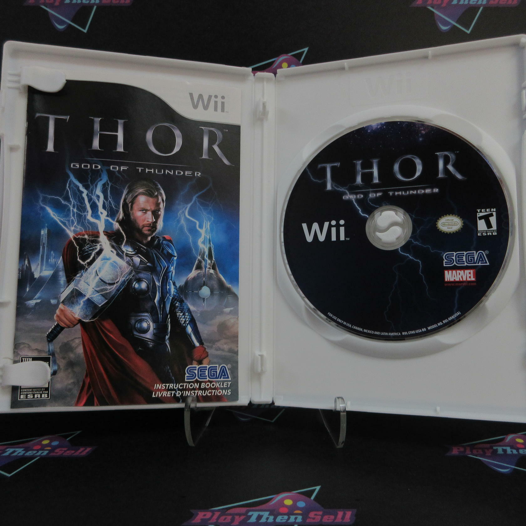 Thor God of Thunder Nintendo Wii Complete - Excellent