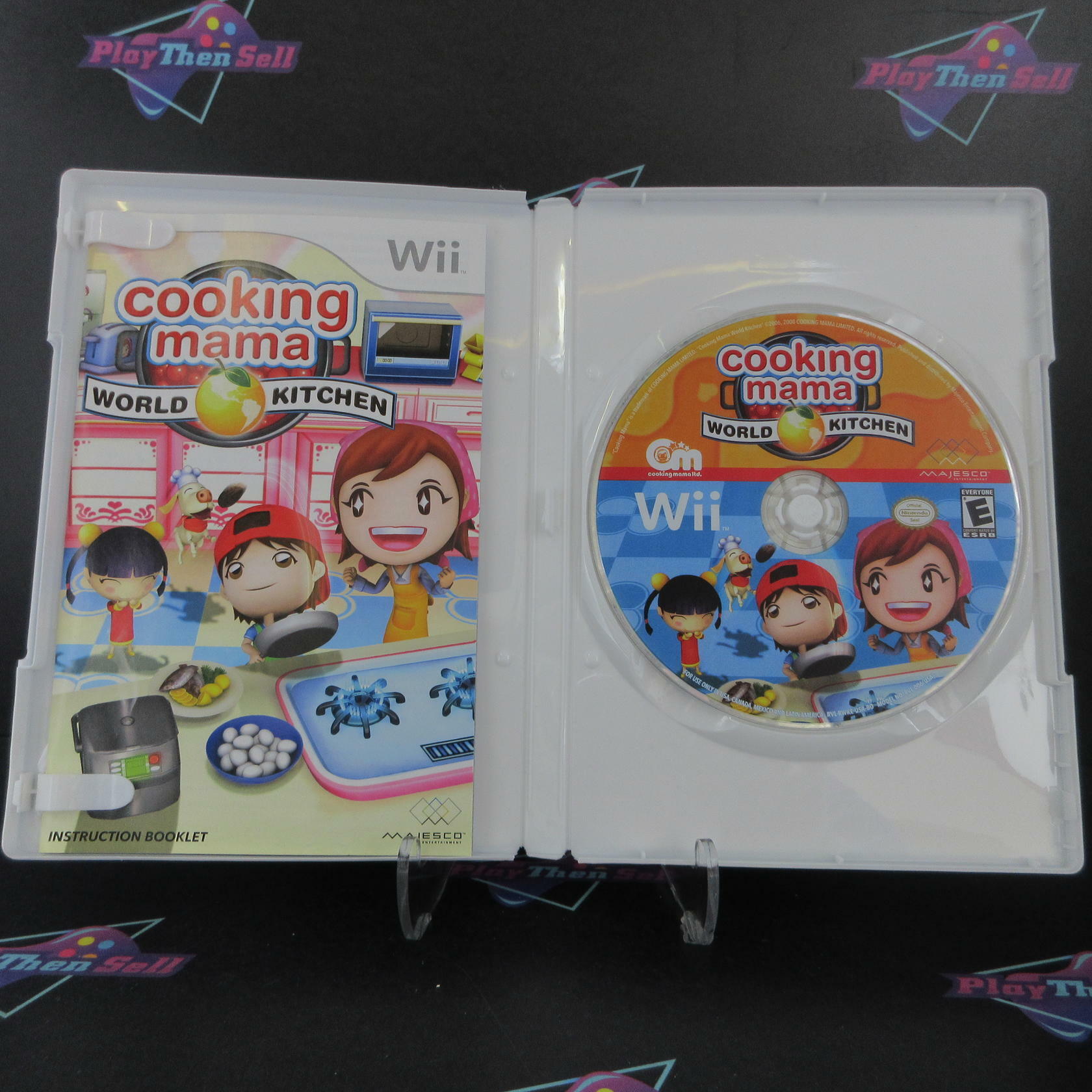 Cooking Mama World Kitchen Nintendo Wii Complete - Refurbished
