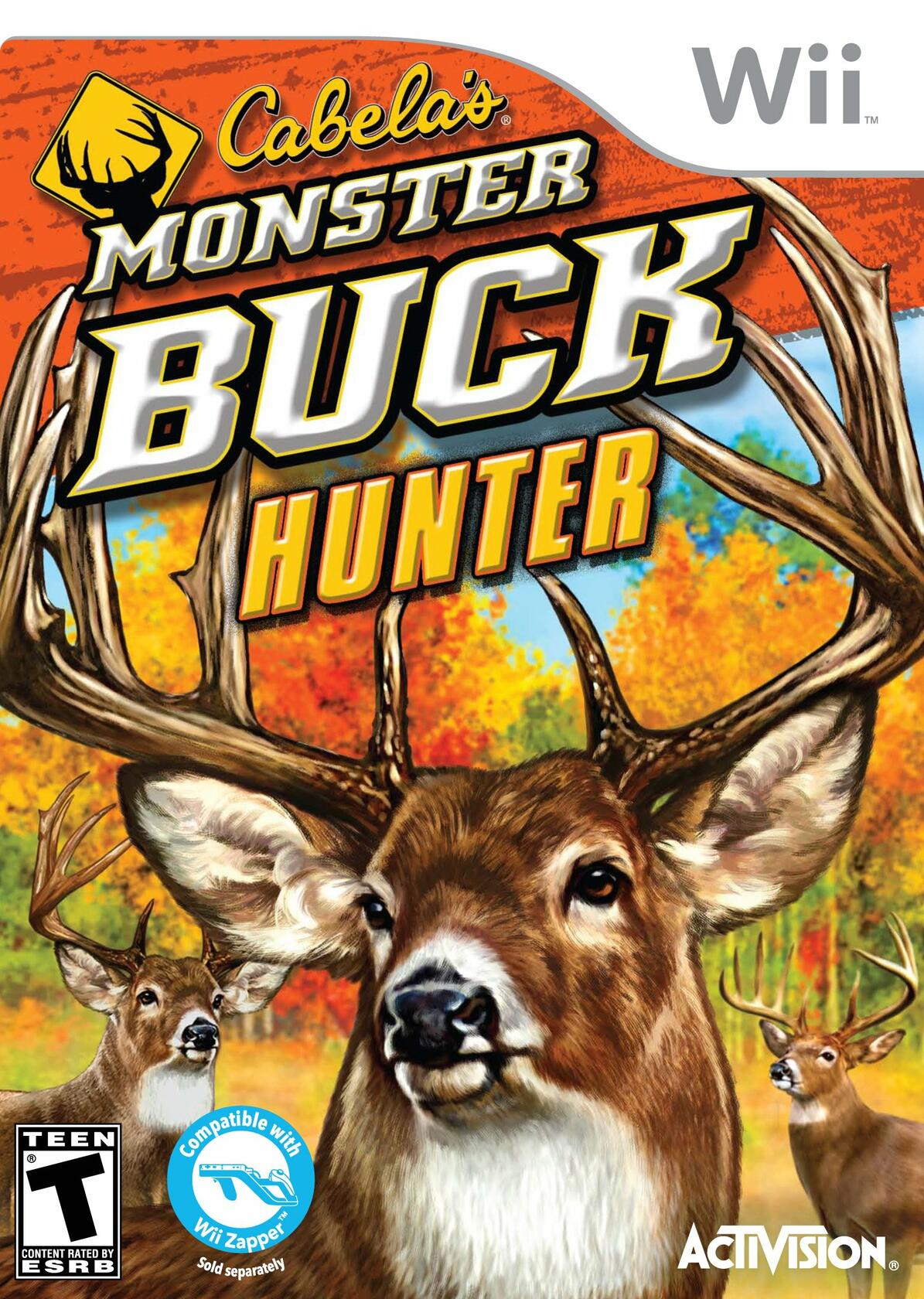 Cabelas Monster Buck Hunter Nintendo Wii - Like New