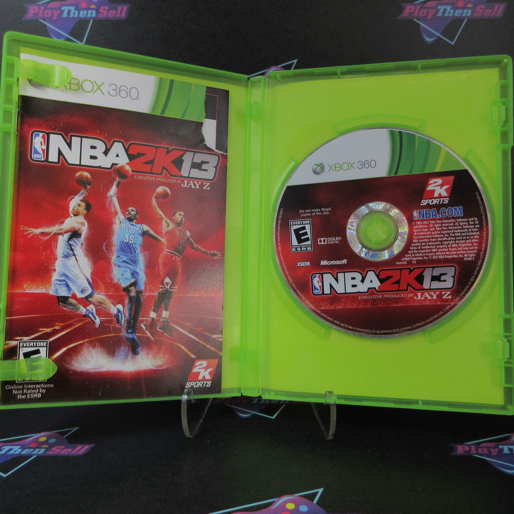 NBA 2K13 Xbox 360 MD Complete CIB - Very Good