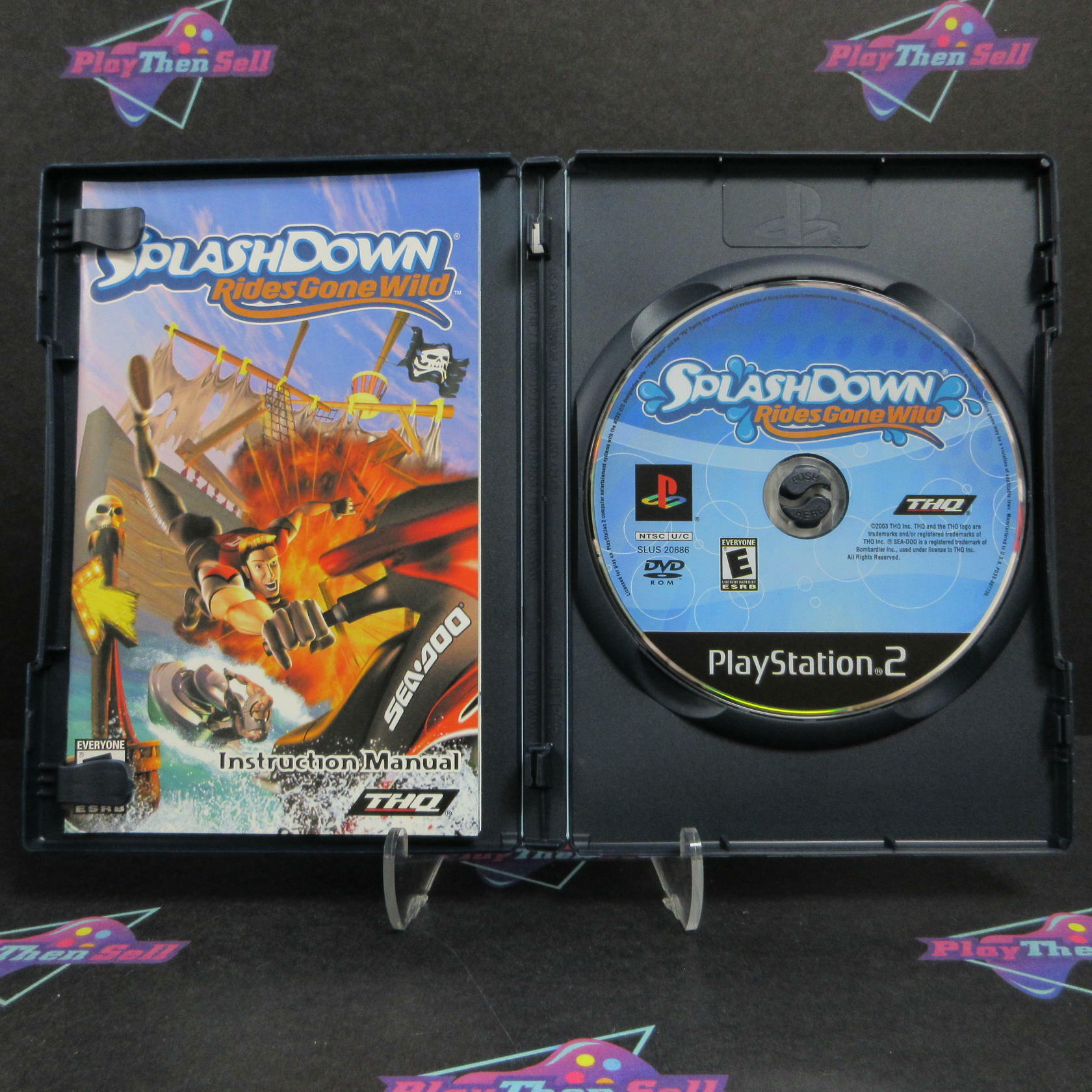 Splashdown Rides Gone Wild PS2 PlayStation 2 Complete - Excellent