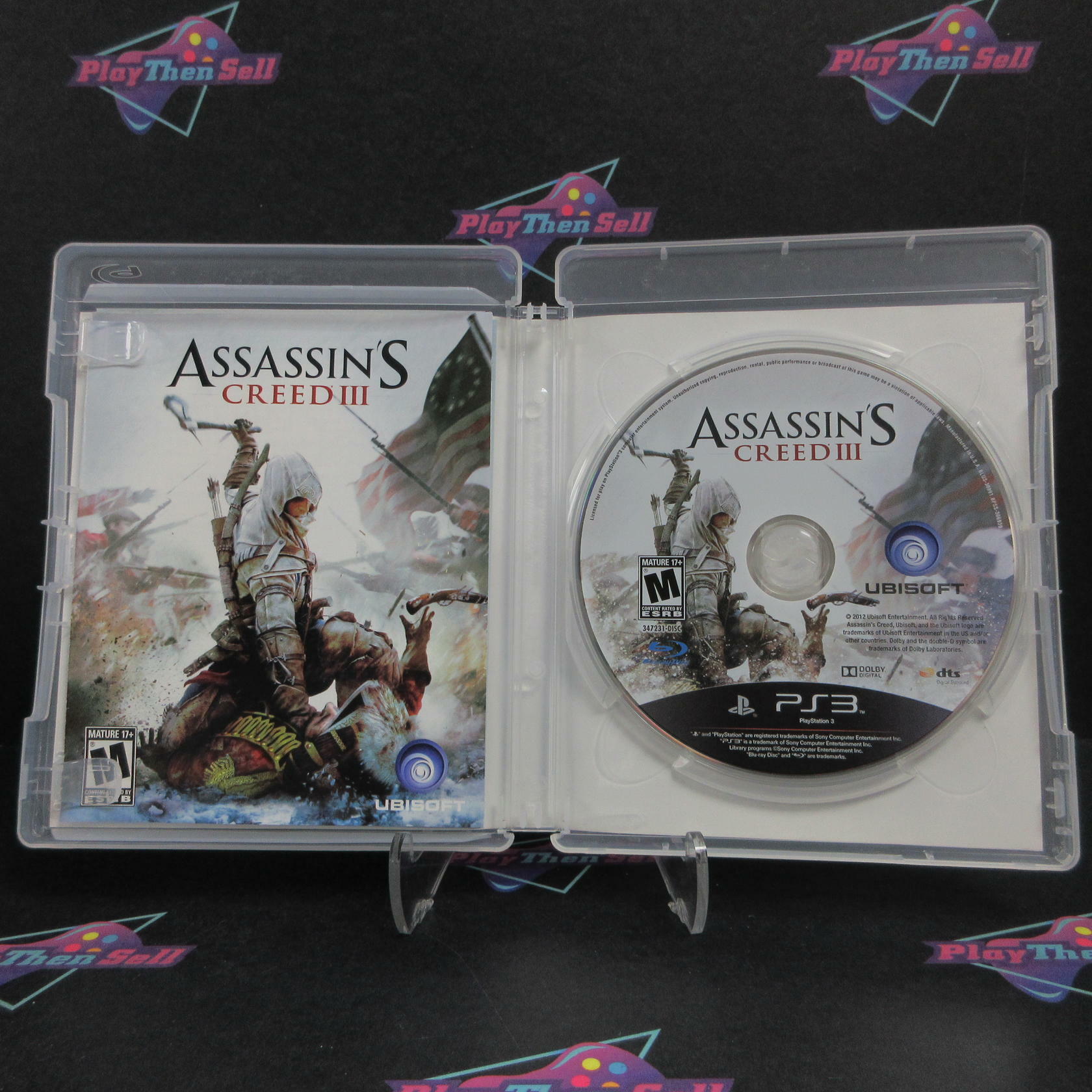 Assassin's Creed III Walmart Edition PS3 PlayStation 3 Complete - Excellent