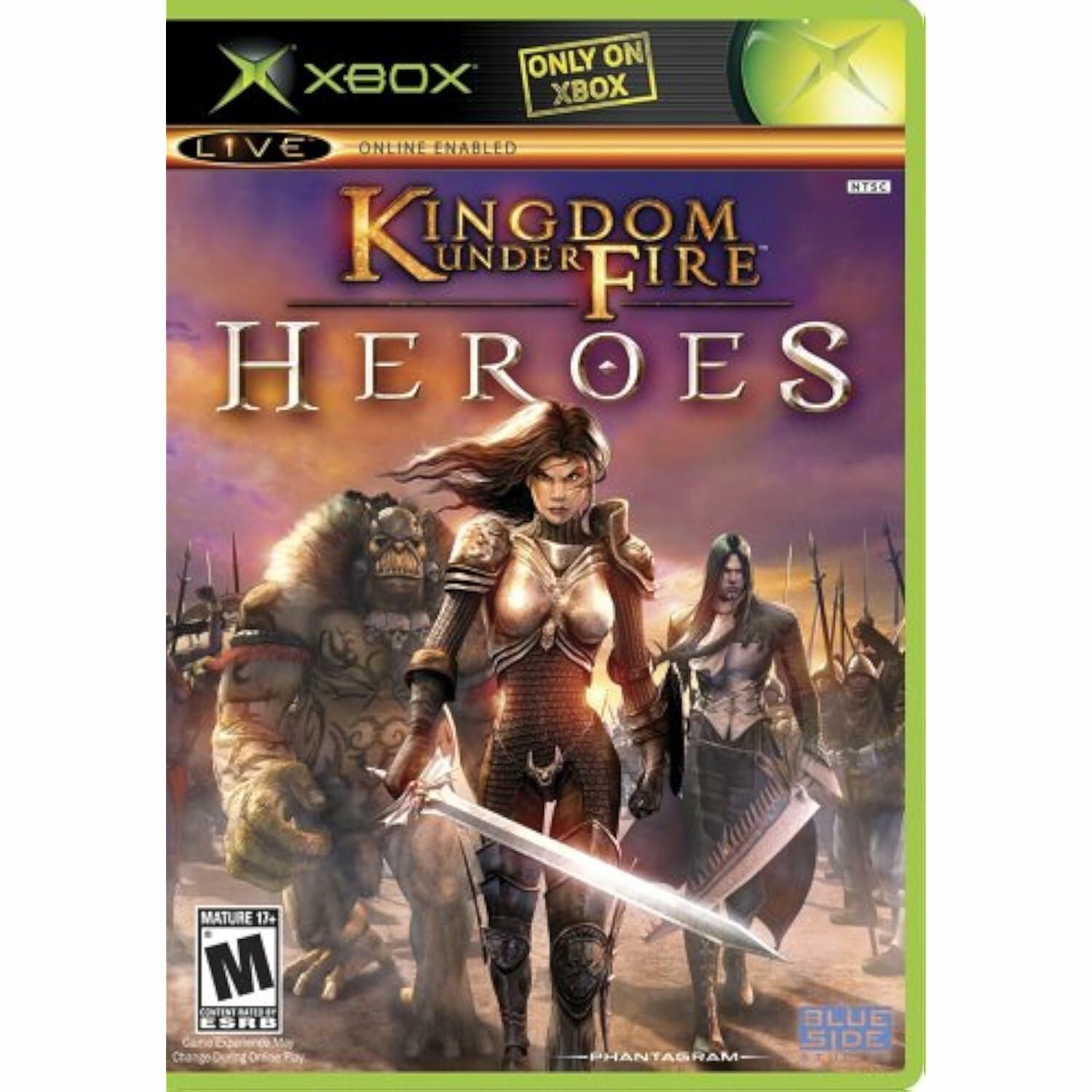 Kingdom Under Fire Heroes Xbox - Like New