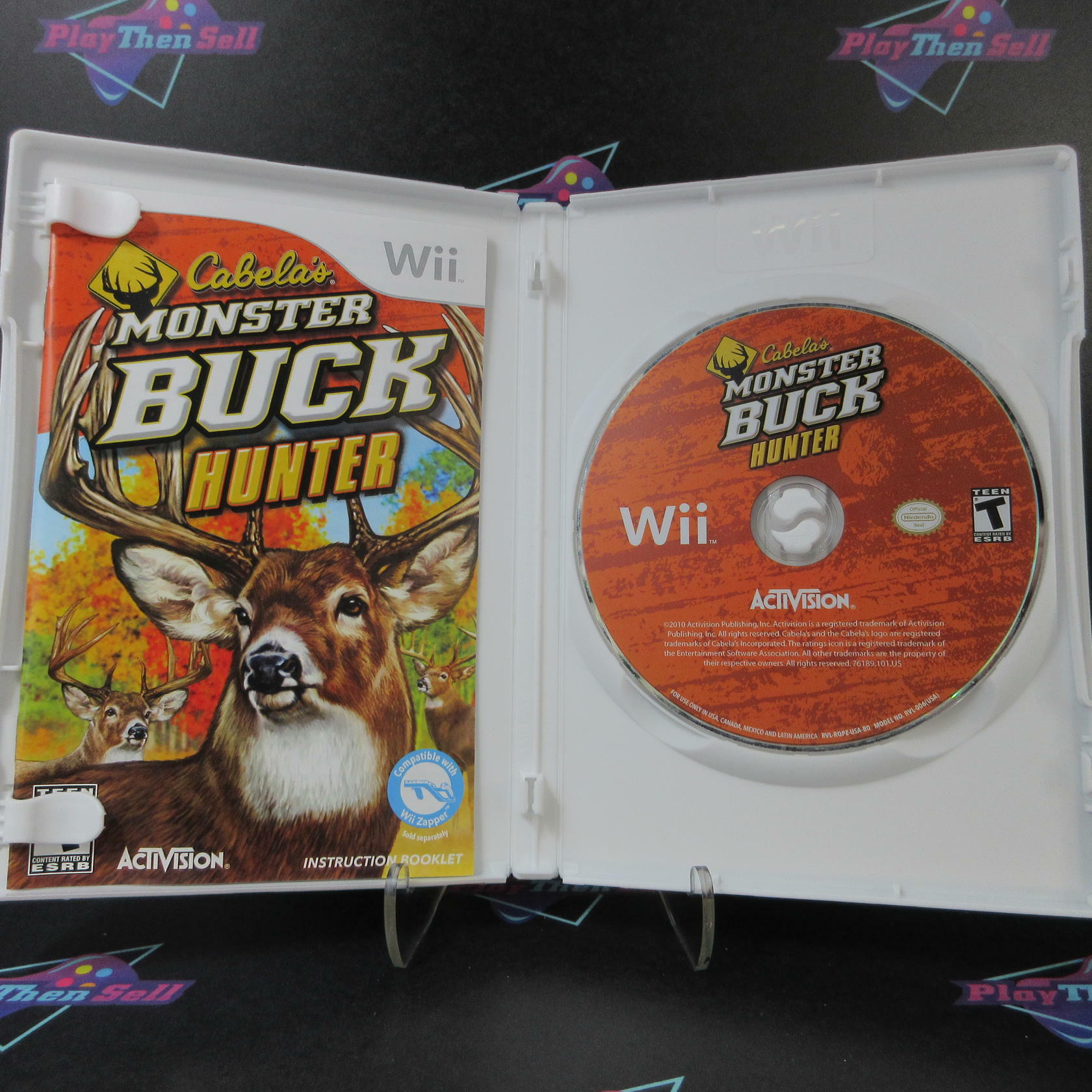 Cabelas Monster Buck Hunter Nintendo Wii - Like New