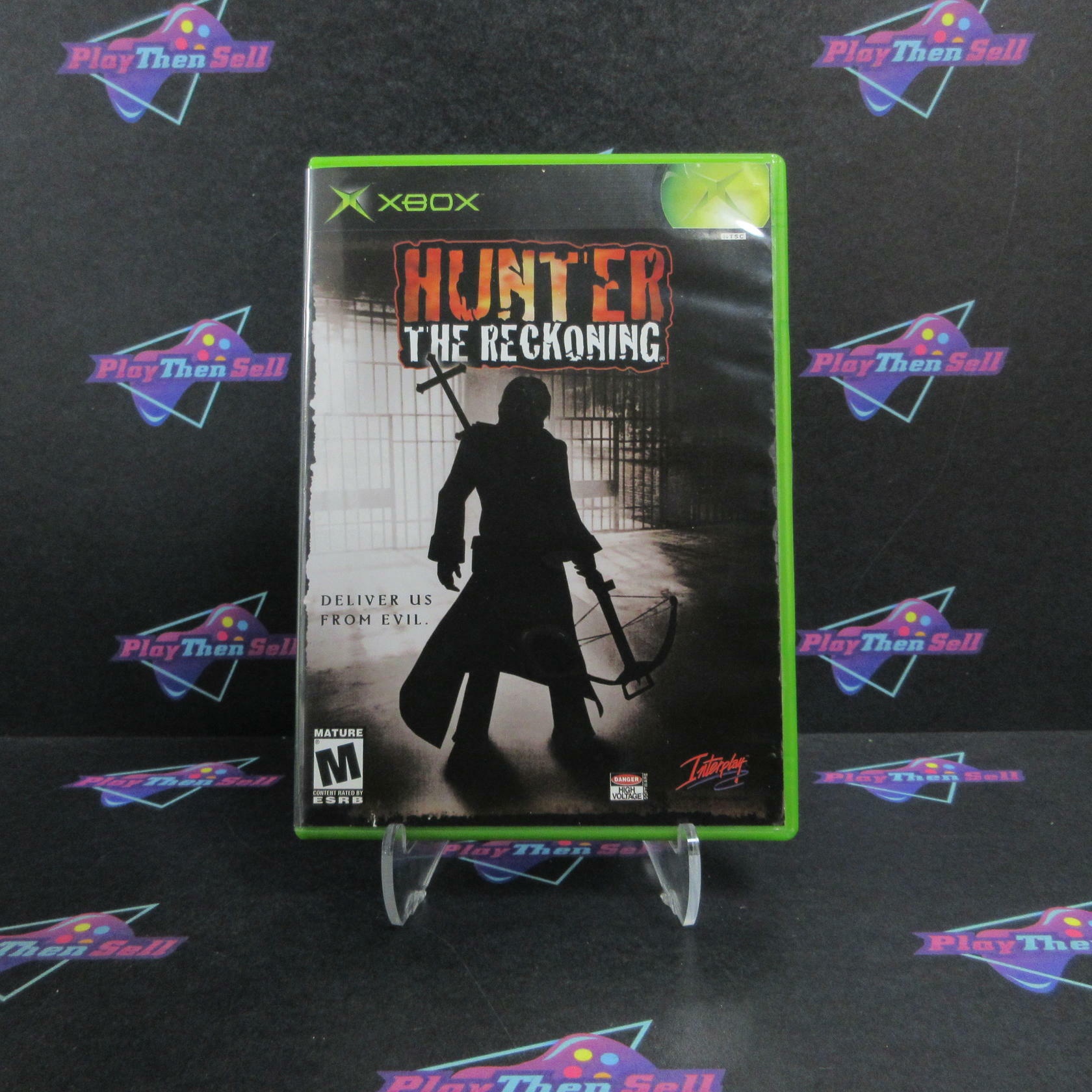 Hunter The Reckoning Xbox + Reg Card Complete - Refurbished