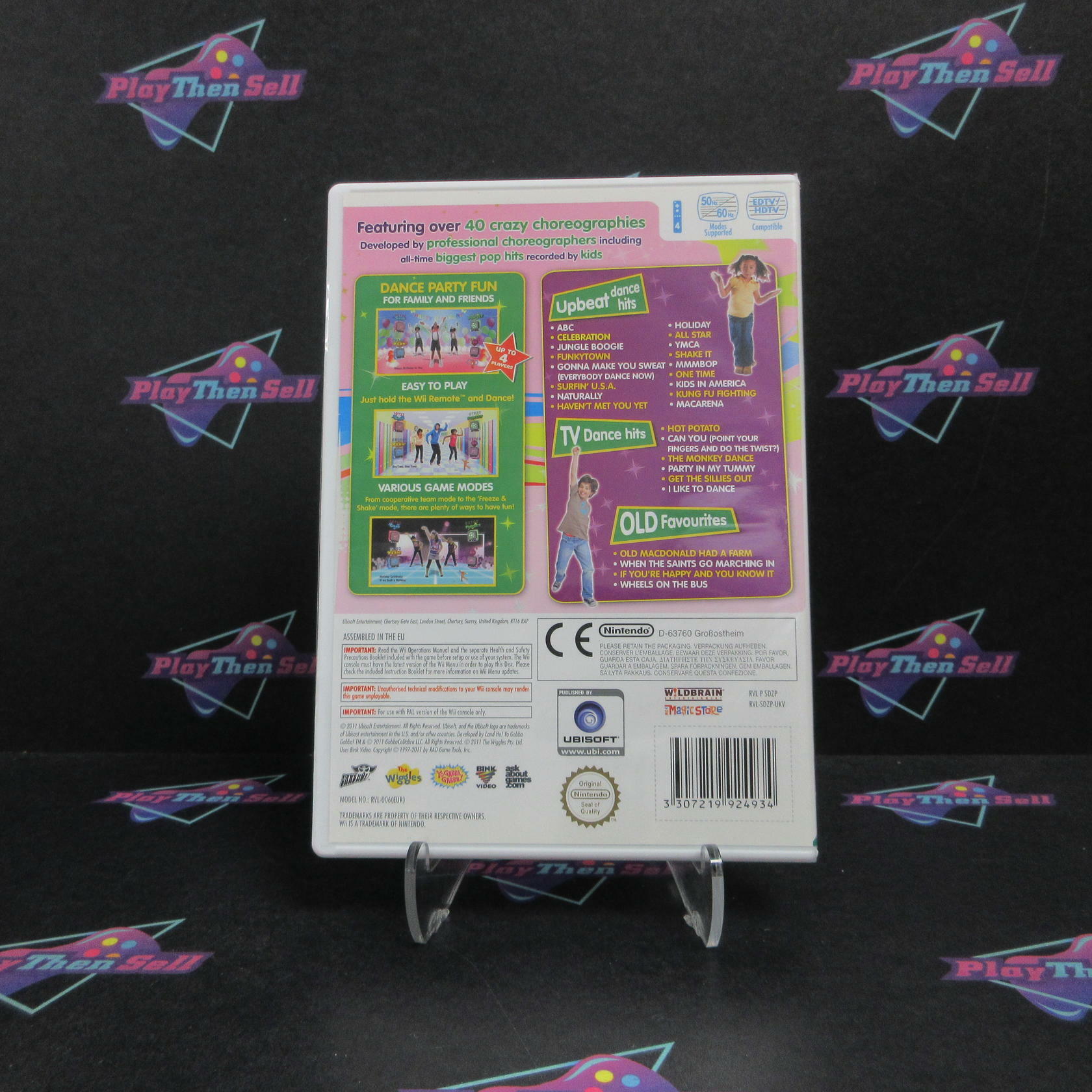 Dance Juniors Nintendo Wii PAL Region Locked - Like New