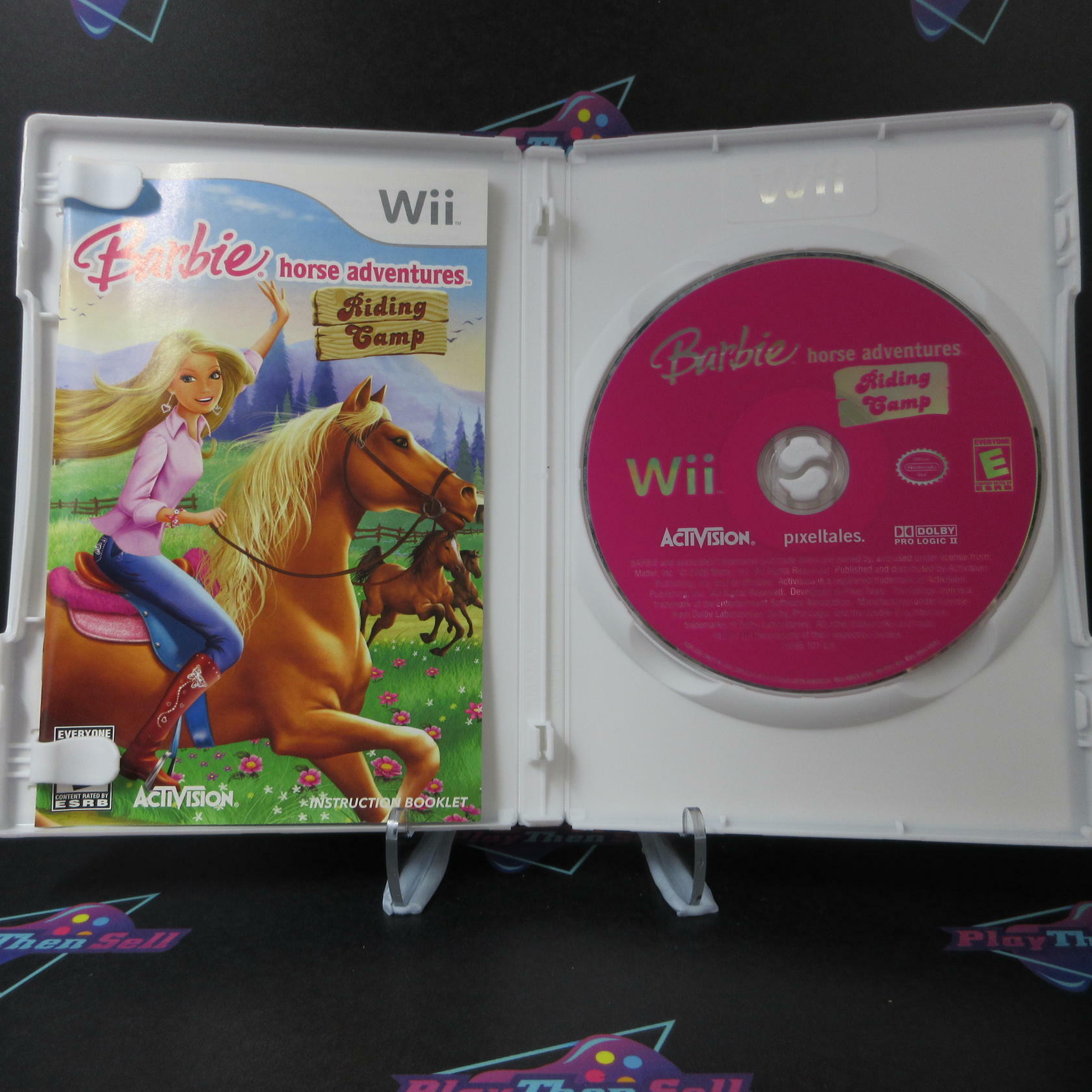 Barbie Horse Adventures Riding Camp Nintendo Wii Complete - Excellent