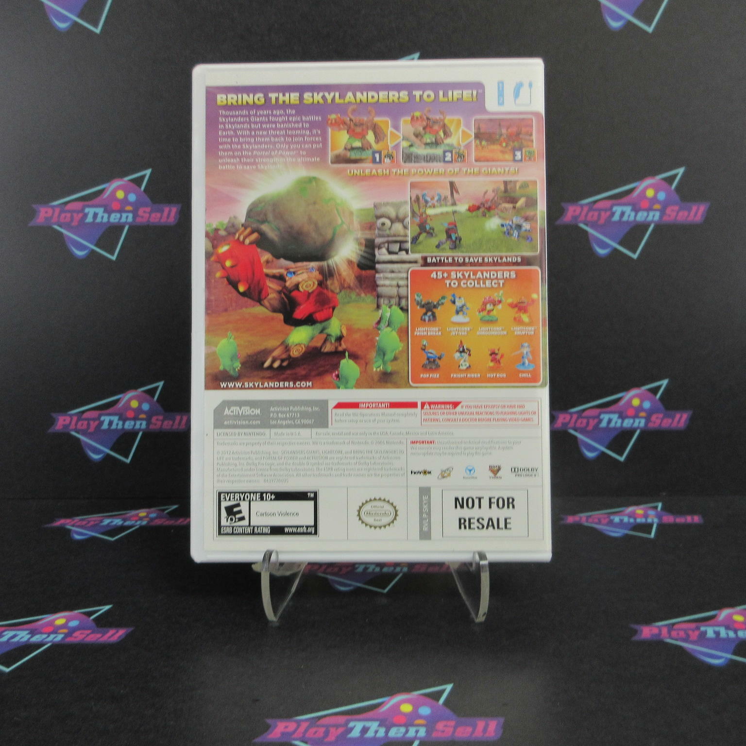 Skylanders Giants Nintendo Wii Complete - Refurbished