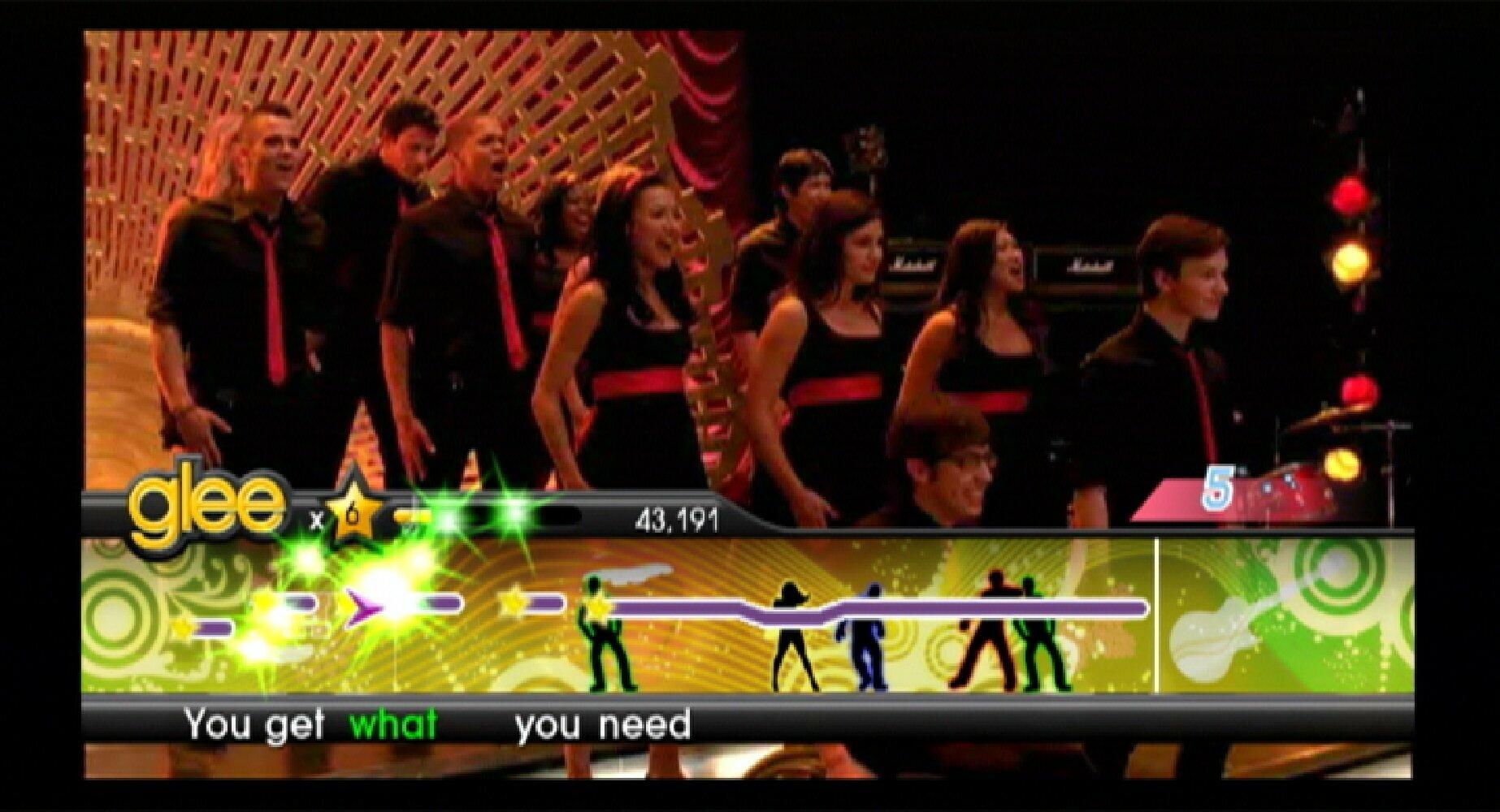 Karaoke Revolution Glee Nintendo Wii Complete - Excellent