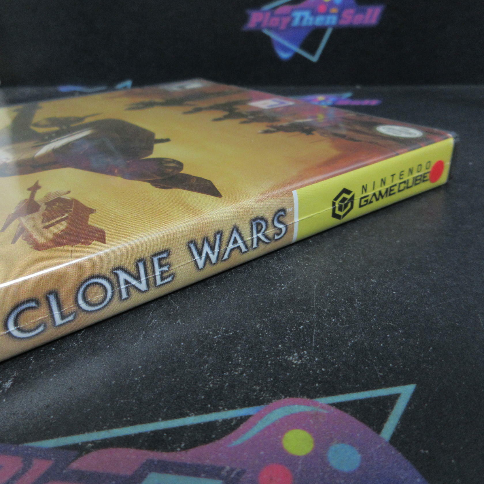 Star Wars The Clone Wars Nintendo GameCube Player's Choice AD Complete CIB - Very Good