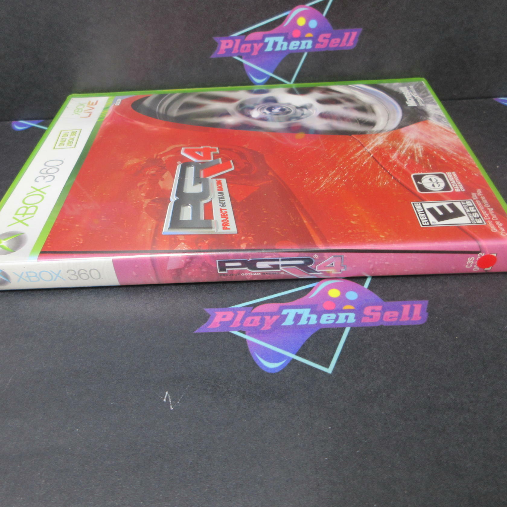 Project Gotham Racing 4 Xbox 360 AD Complete CIB - Very Good