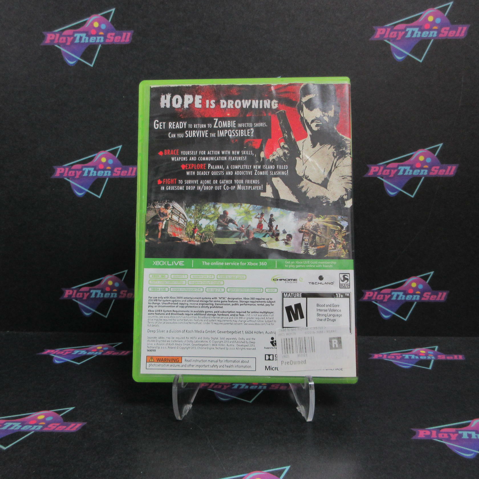 Dead Island Riptide Special Edition Xbox 360 AD/NM - Very Good