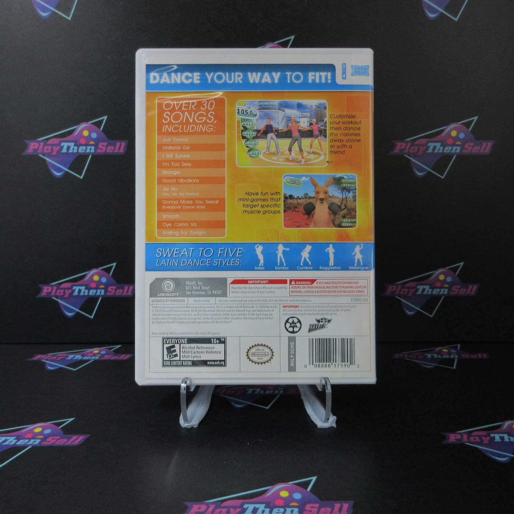 Gold's Gym Dance Workout Nintendo Wii Complete - Refurbished