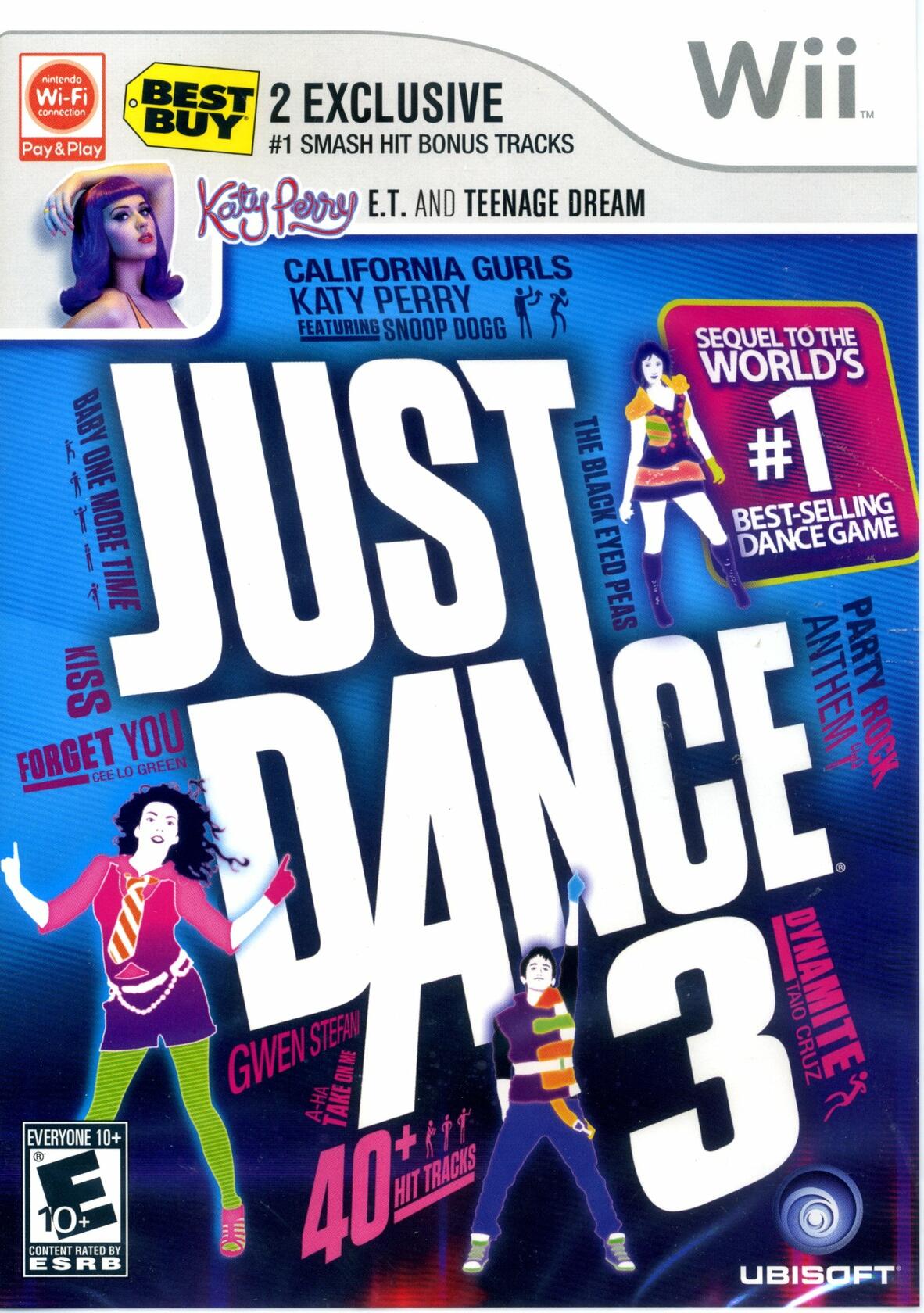 Just Dance 3 Nintendo Wii Best Buy Exclusive - Like New
