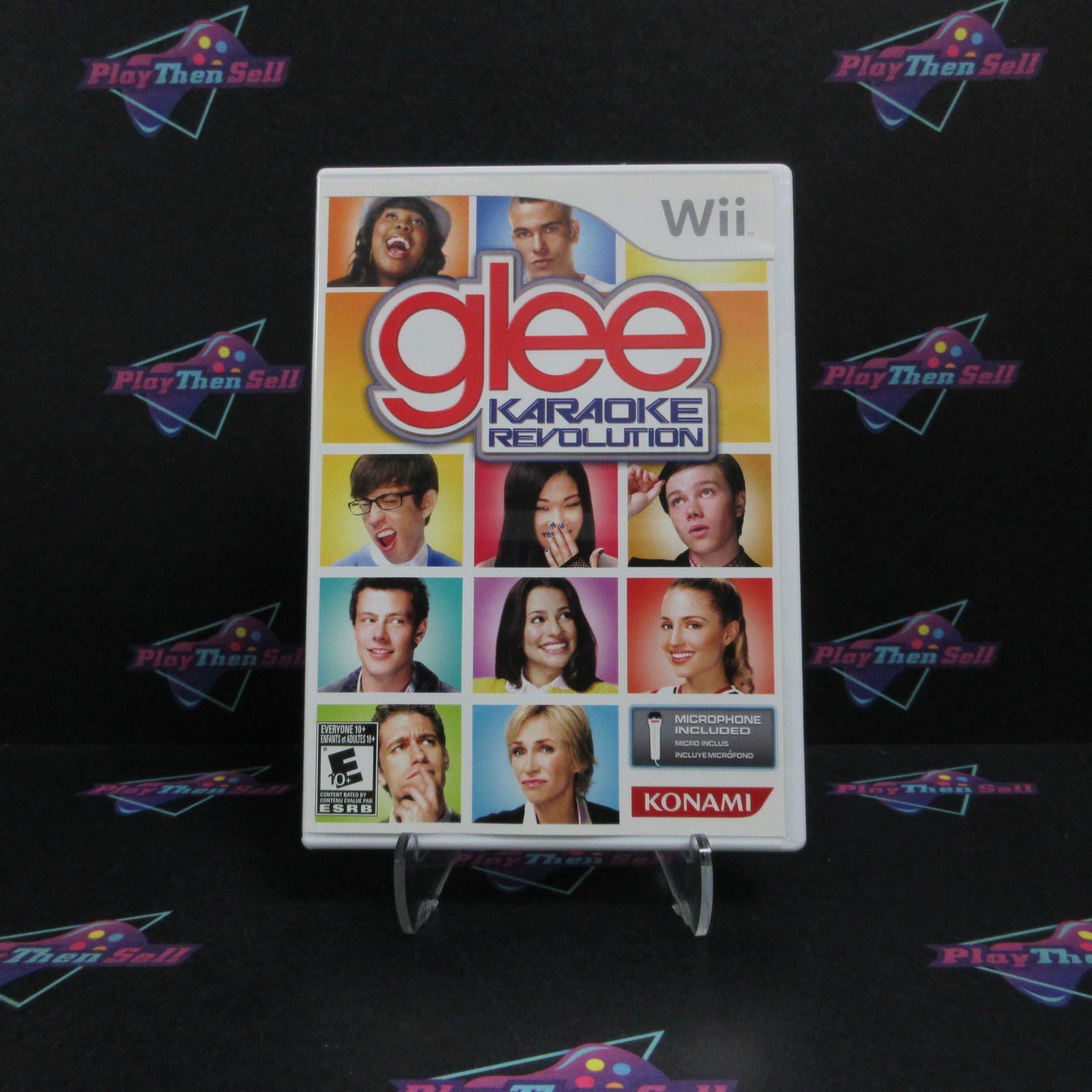Karaoke Revolution Glee Nintendo Wii Complete - Excellent