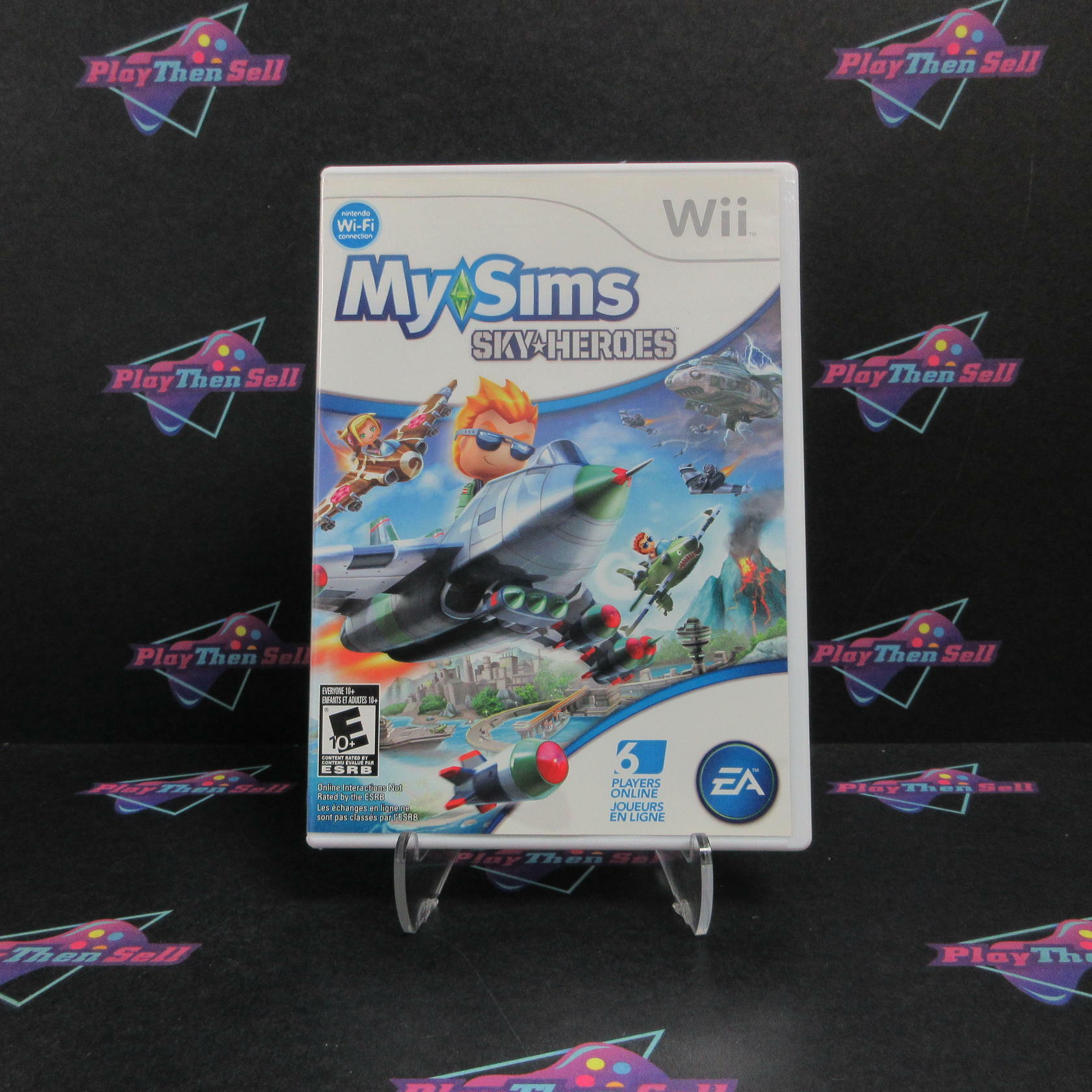 MySims Sky Heroes Nintendo Wii Complete - Excellent