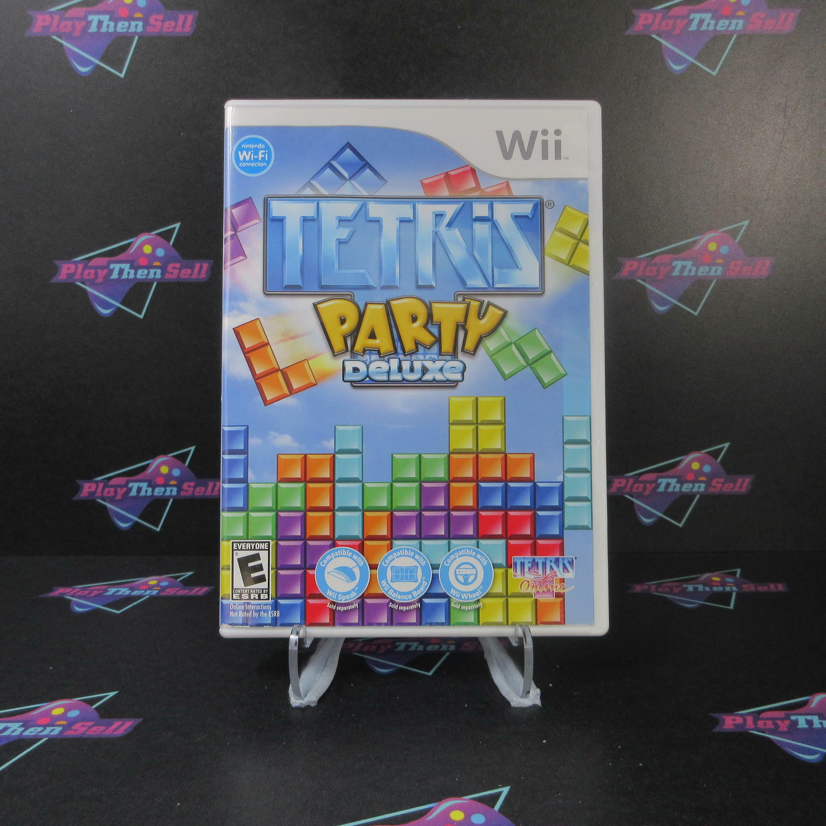 Tetris Party Deluxe Nintendo Wii Complete - Excellent