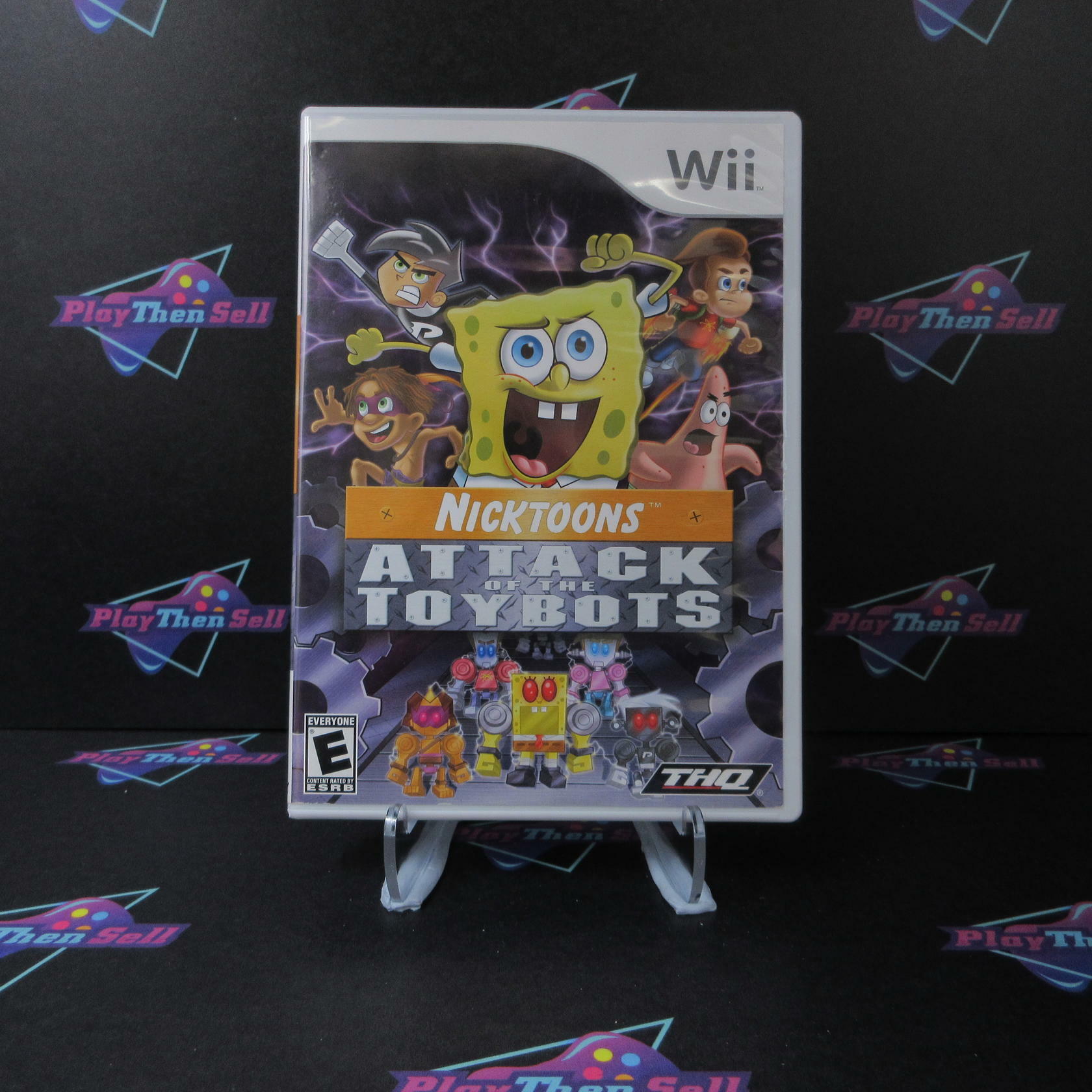 Nicktoons Attack of the Toybots Nintendo Wii Complete - Refurbished