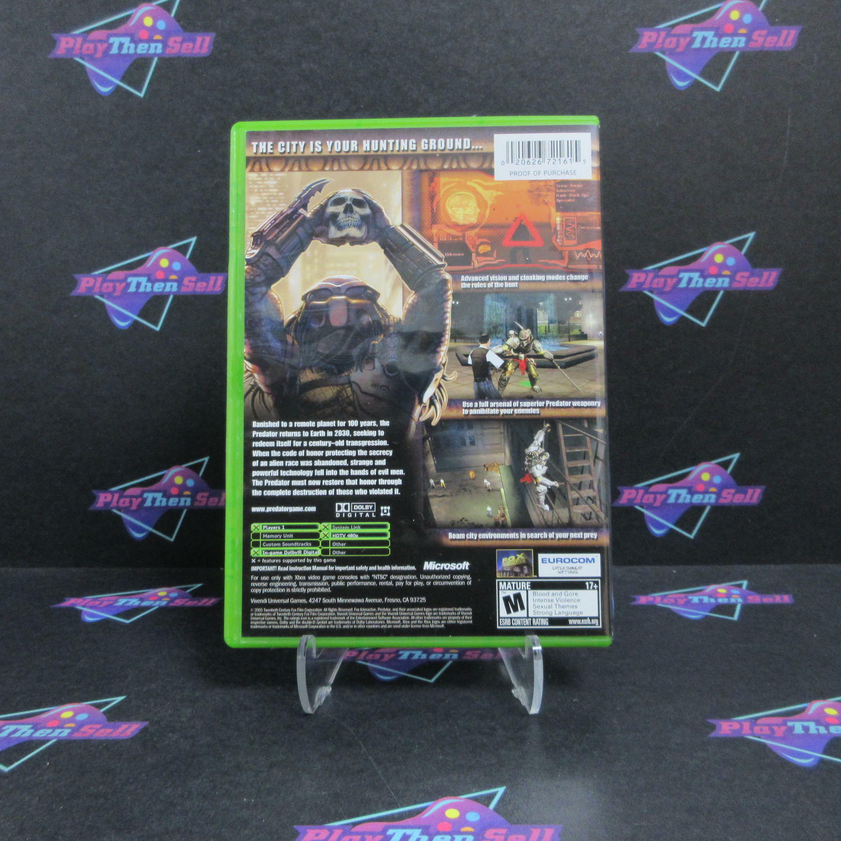 Predator Concrete Jungle Xbox Complete - Refurbished