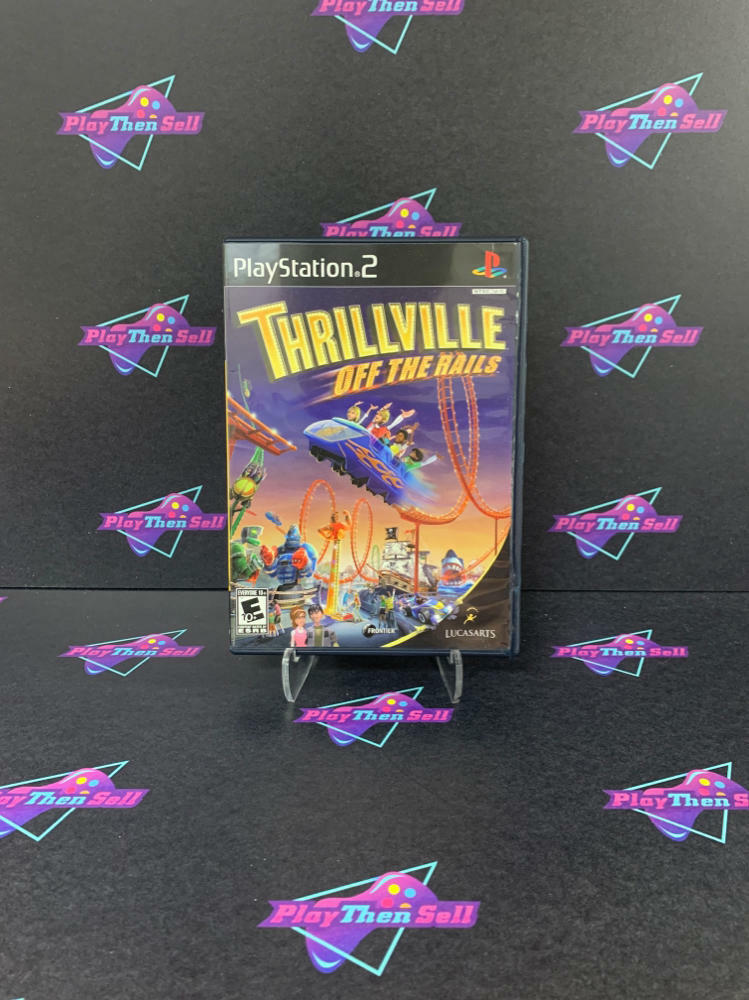 Thrillville Off the Rails PS2 PlayStation 2 - Very Good
