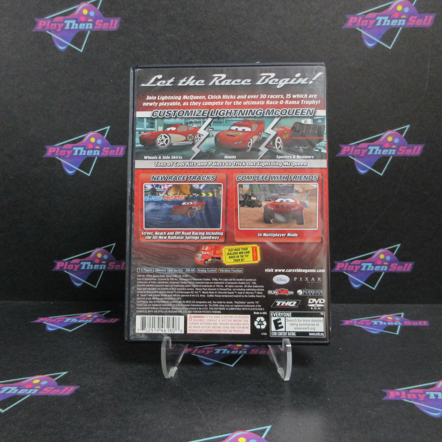Cars Race O Rama PS2 PlayStation 2 - Very Good