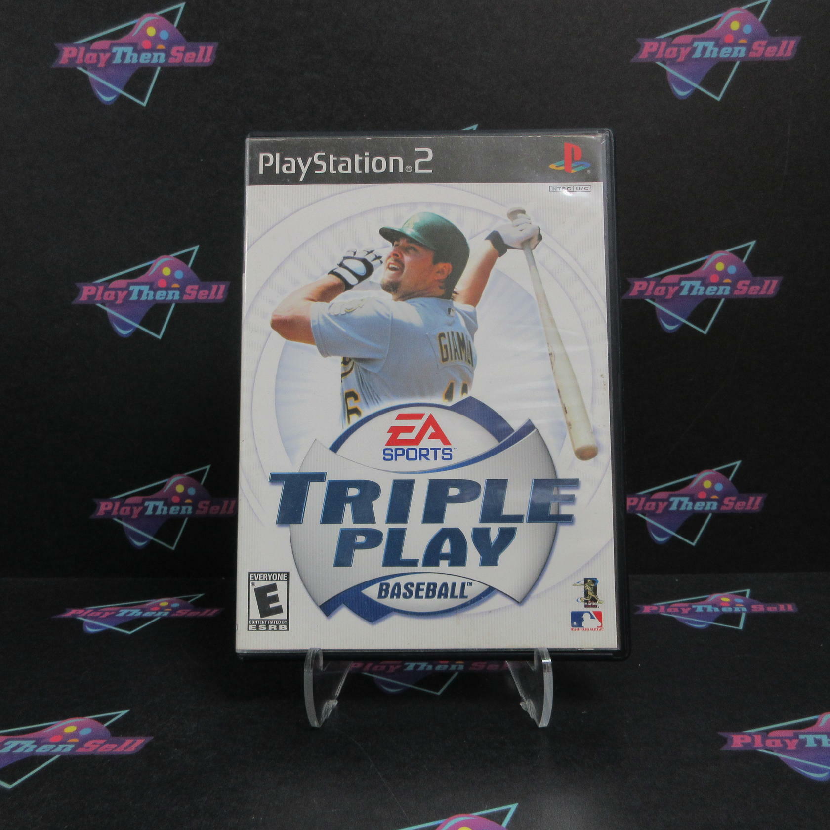 Triple Play Baseball PS2 PlayStation 2 AD + Reg Card Complete CIB - Very Good