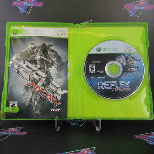 MX vs ATV Reflex Xbox 360 AD Complete CIB - Very Good