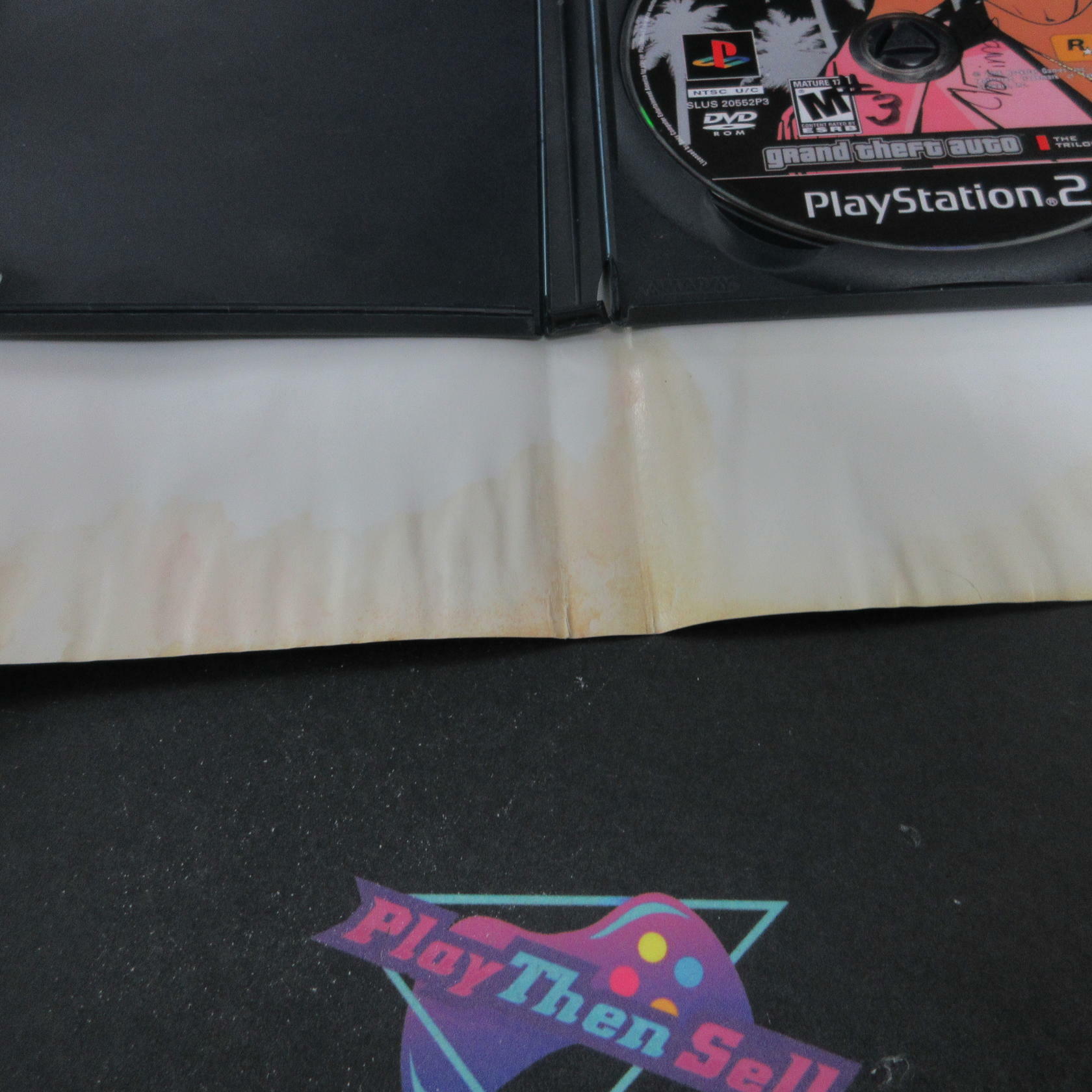Grand Theft Auto Vice City PS2 PlayStation 2 AD/DD/NM - Very Good