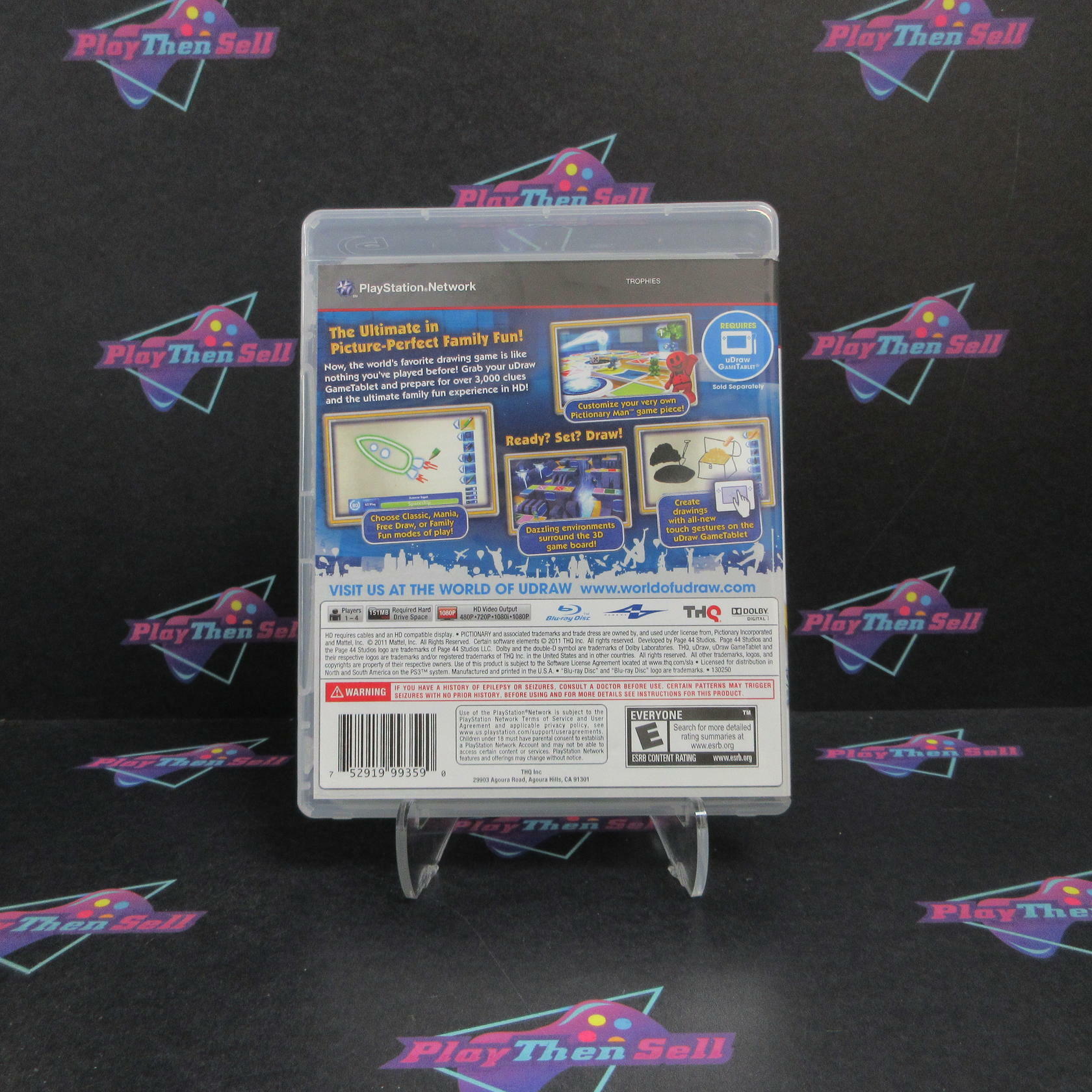 uDraw Pictionary Ultimate Edition PS3 Playstation 3 - Very Good