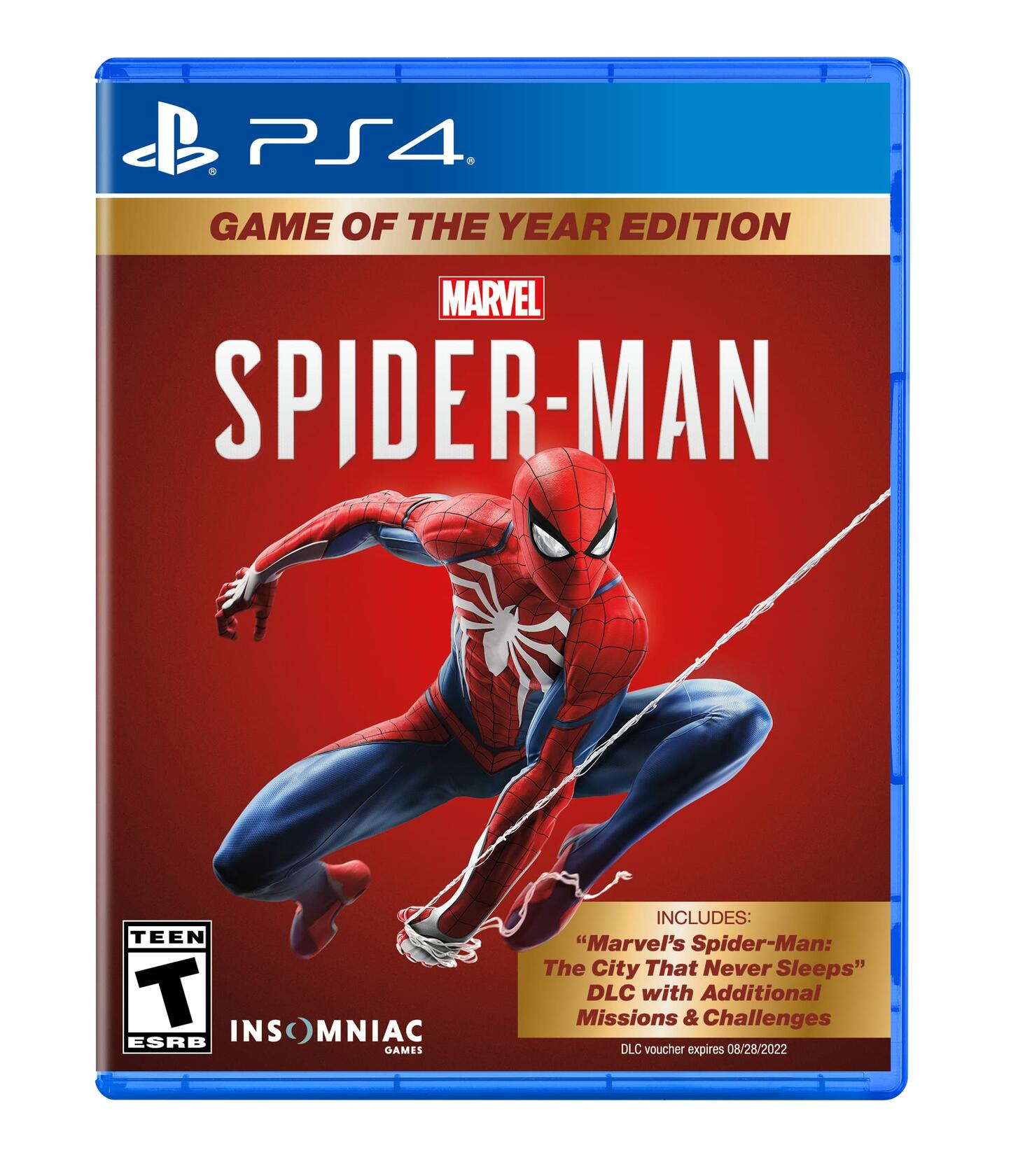 Marvel's Spider-Man GOTY Edition PS4 PlayStation 4 Complete - Excellent