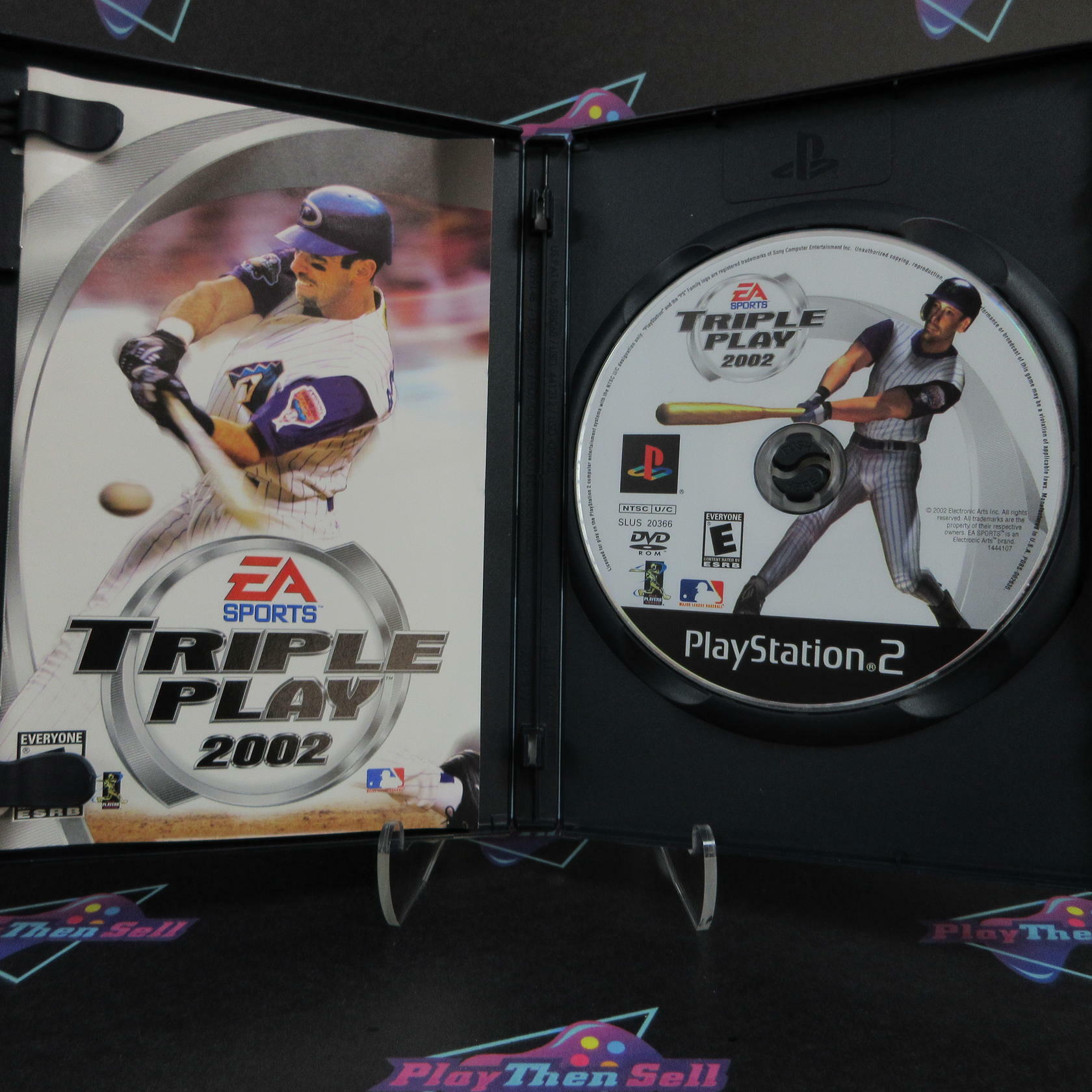 Triple Play 2002 PS2 PlayStation 2 + Reg Card Complete - Excellent
