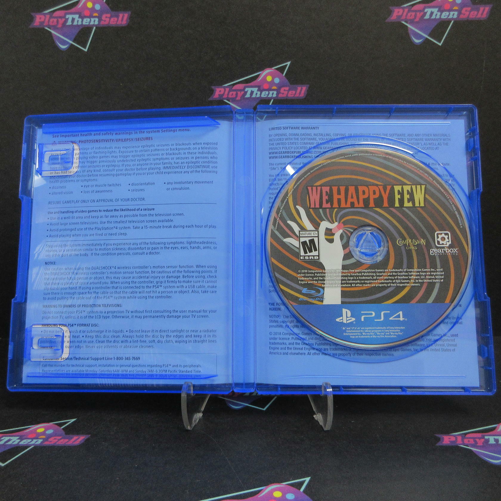 We Happy Few PS4 PlayStation 4 Complete - Excellent