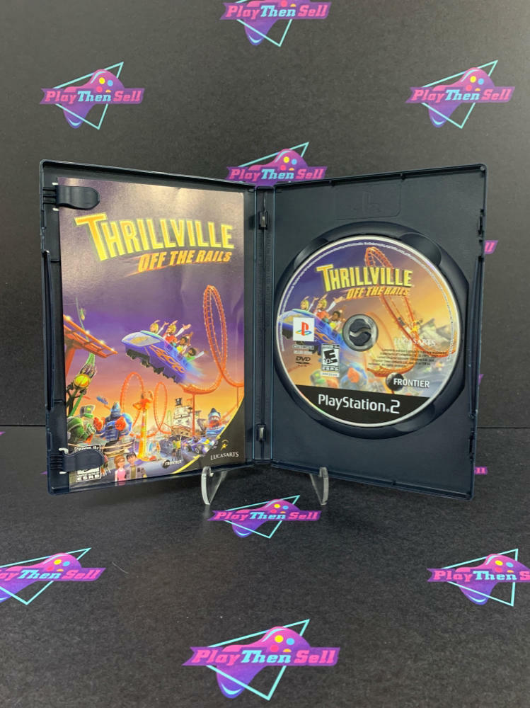 Thrillville Off the Rails PS2 PlayStation 2 - Very Good