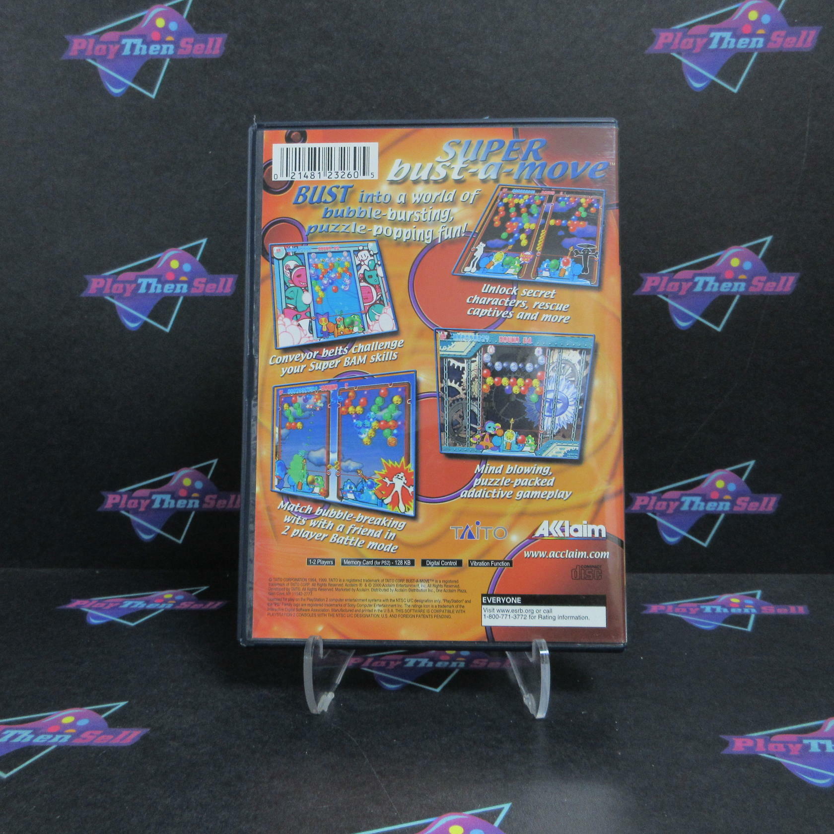 Super Bust A Move PS2 PlayStation 2 - Very Good