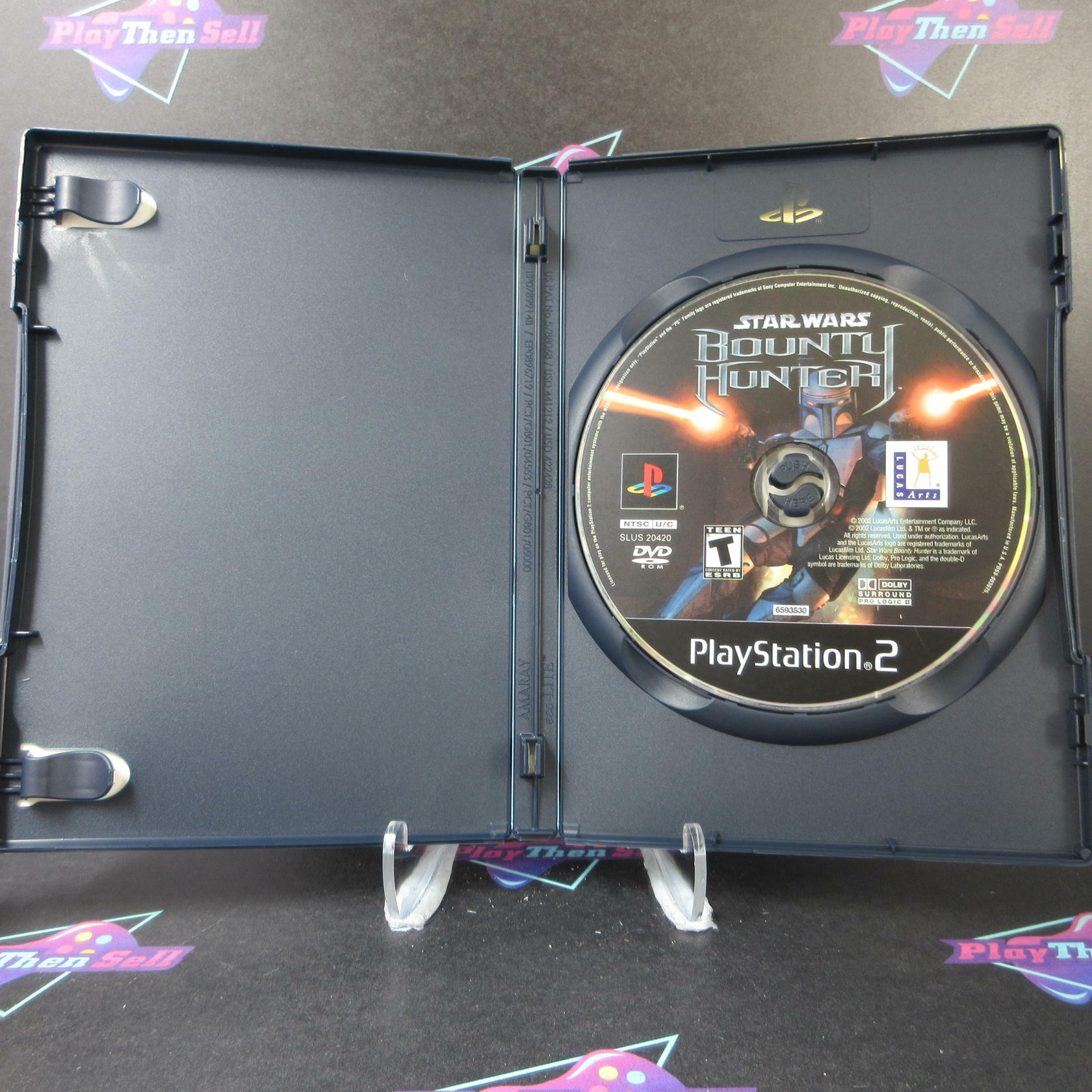 Star Wars Bounty Hunter PS2 PlayStation 2 - Very Good