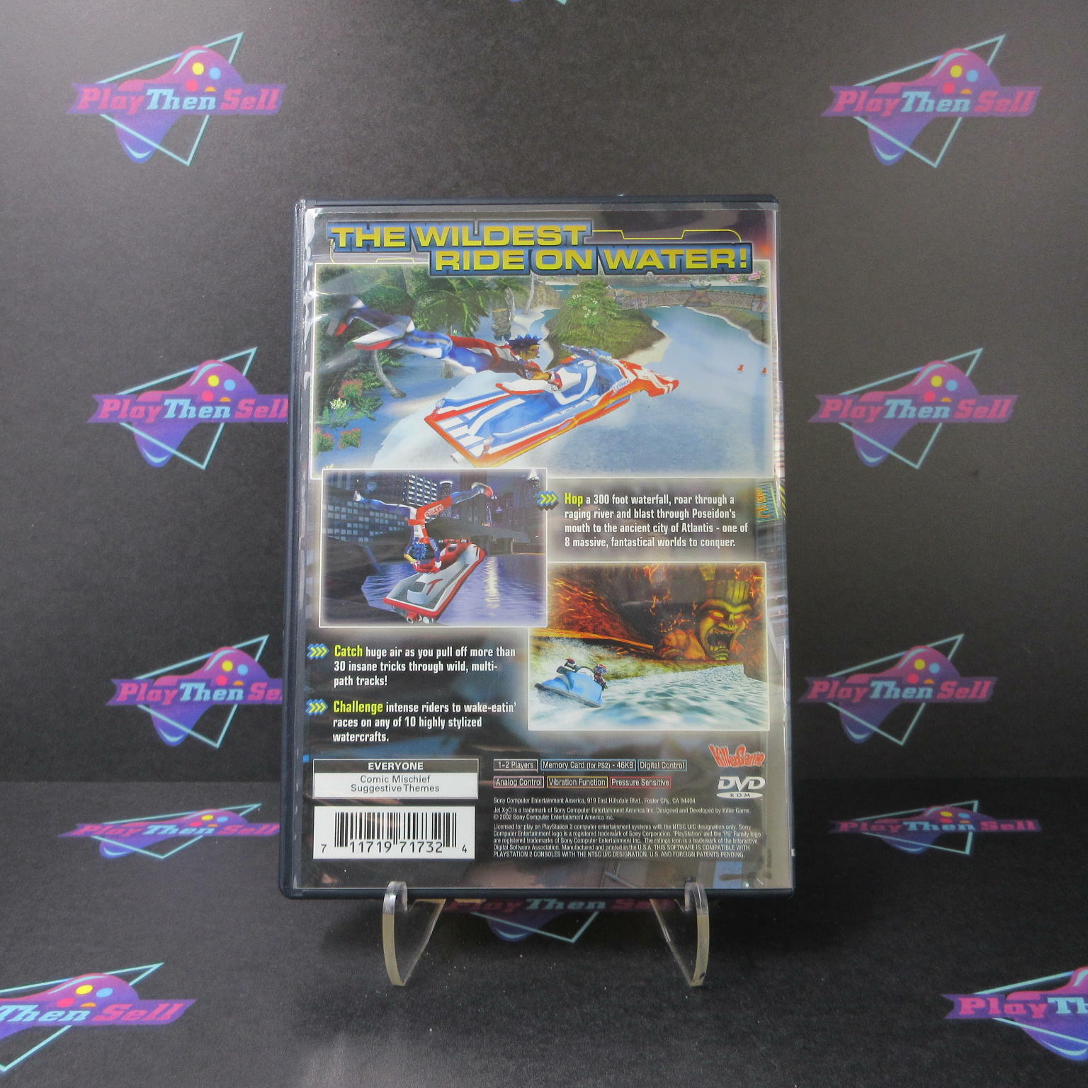 Jet X20 PS2 PlayStation 2 + Reg Card Complete - Excellent