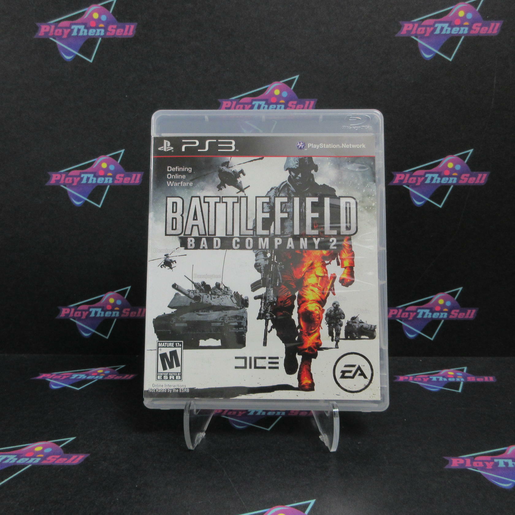 Battlefield Bad Company 2 PS3 PlayStation 3 AD Complete CIB - Very Good
