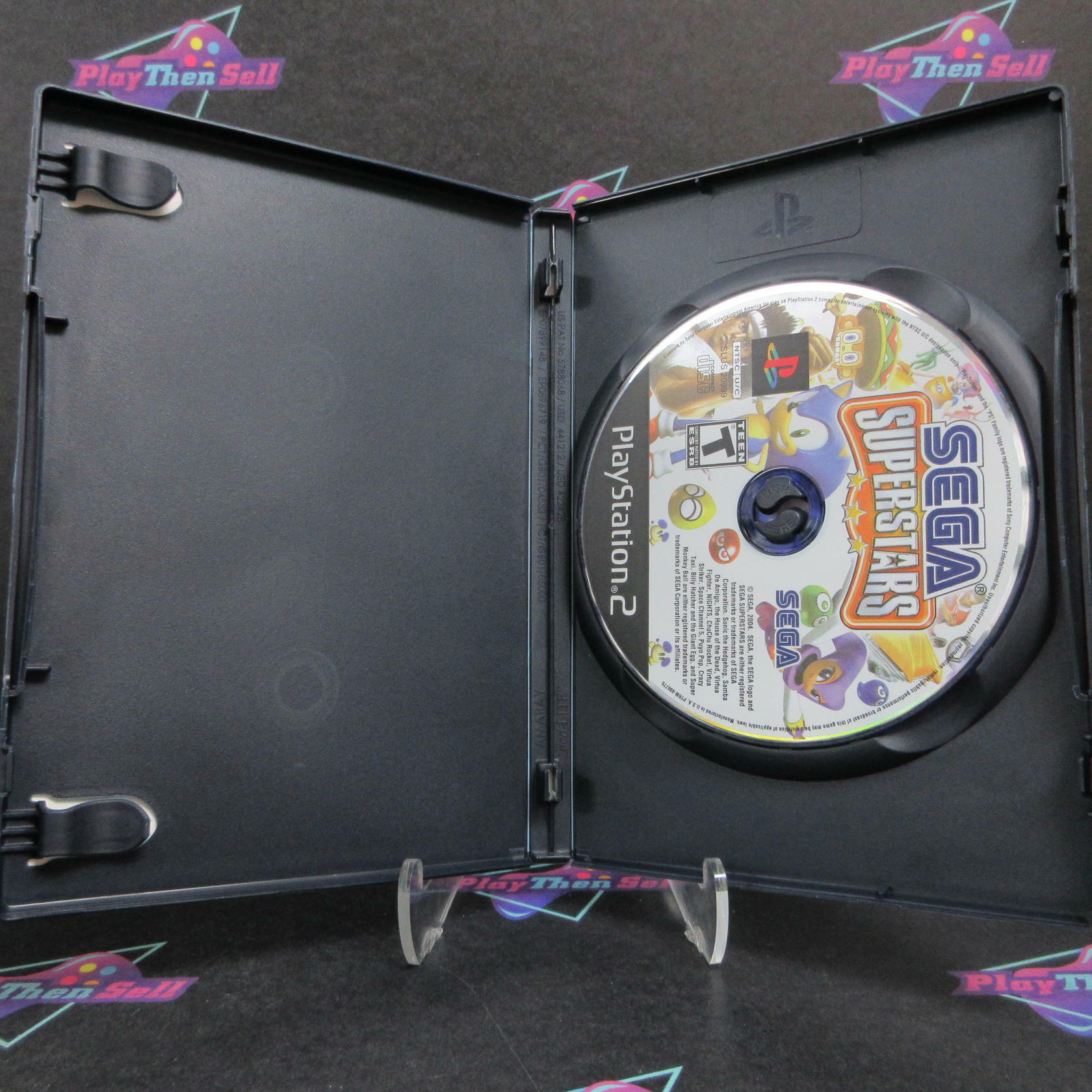 Sega Superstars PS2 PlayStation 2 - Very Good