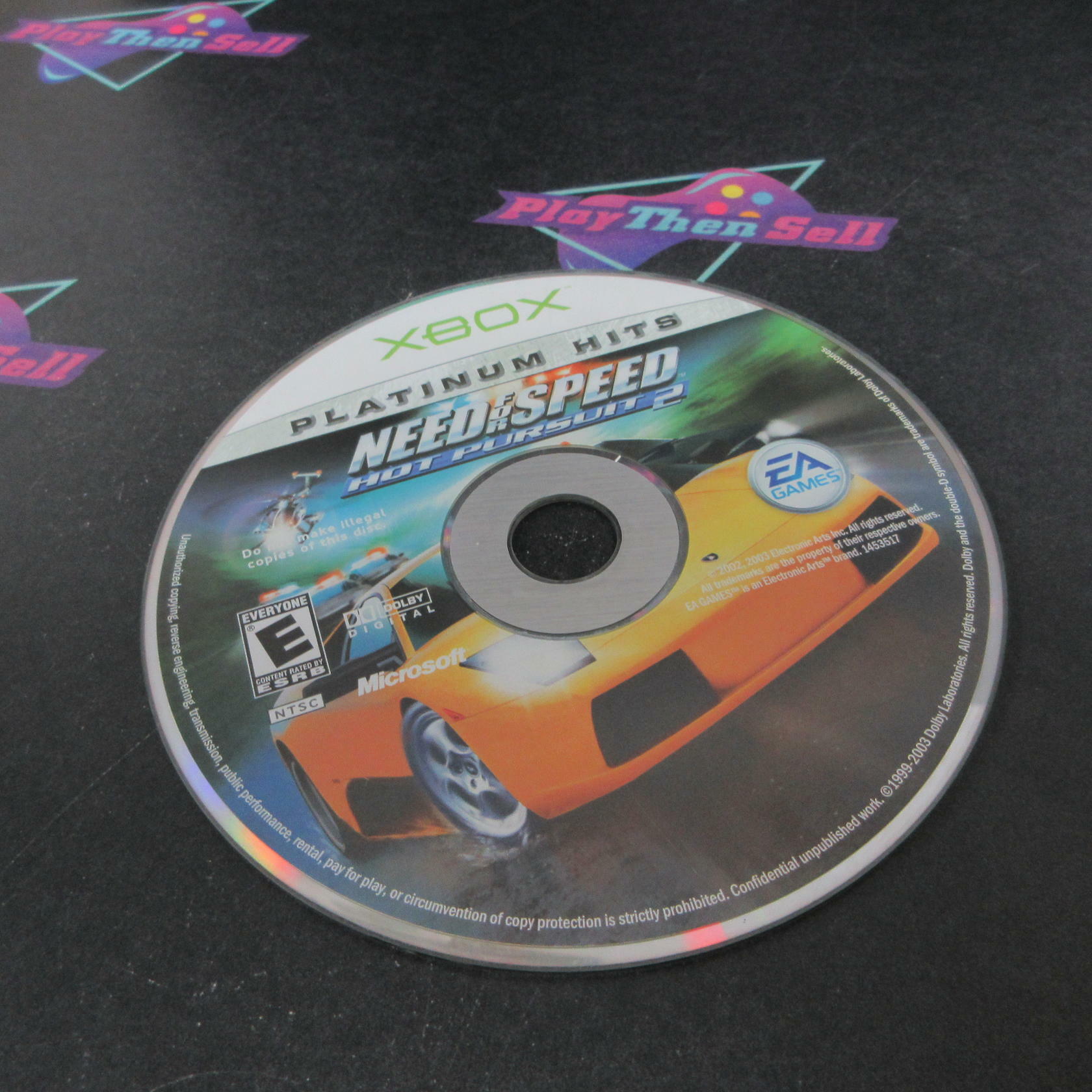 Need for Speed Hot Pursuit 2 PH Xbox AD/DD/MD Complete CIB - Very Good